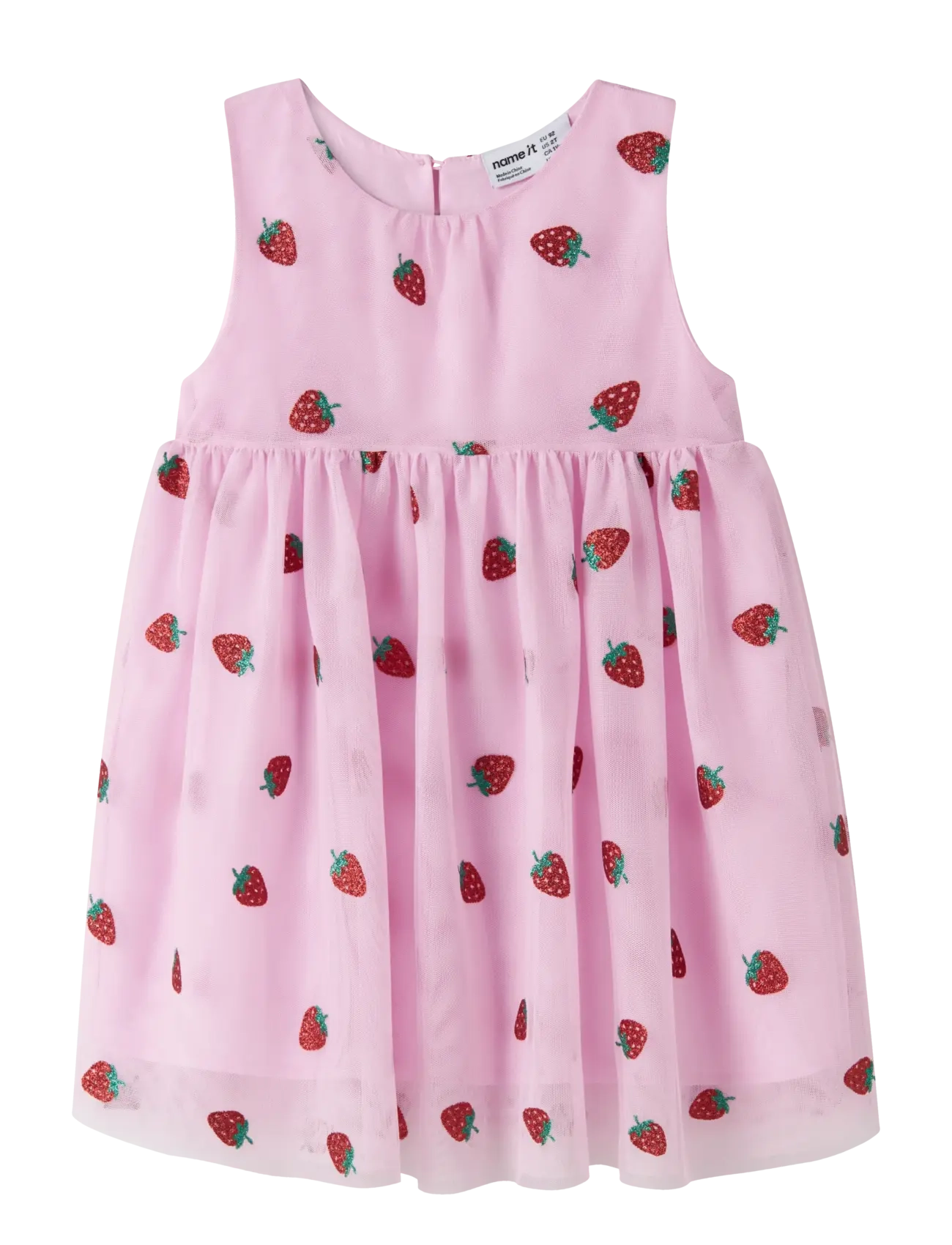 name it NMFVABOS SPENCER - Ärmellose Babykleider - PIROUETTE / pink/rose