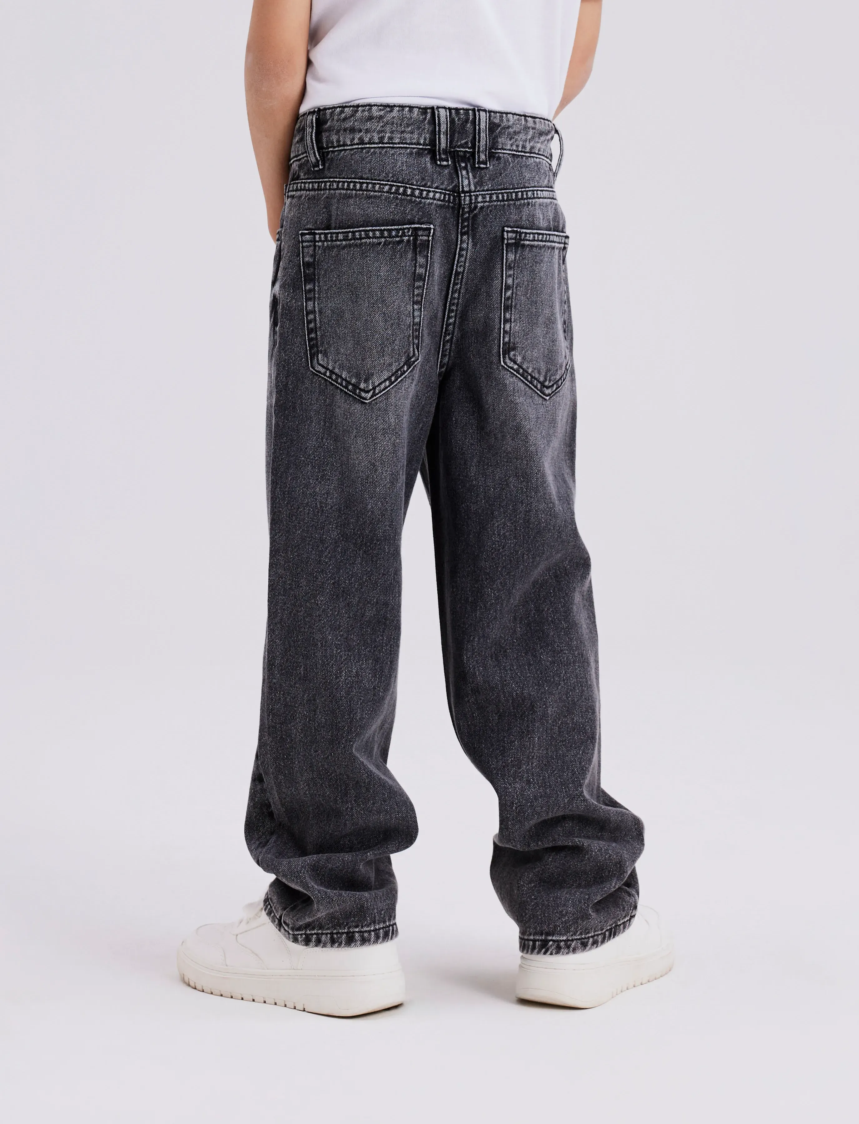name it - NKMRYAN STRAIGHT JEANS 3418-BE NOOS - Įprasto kirpimo džinsai - dark grey denim - 2