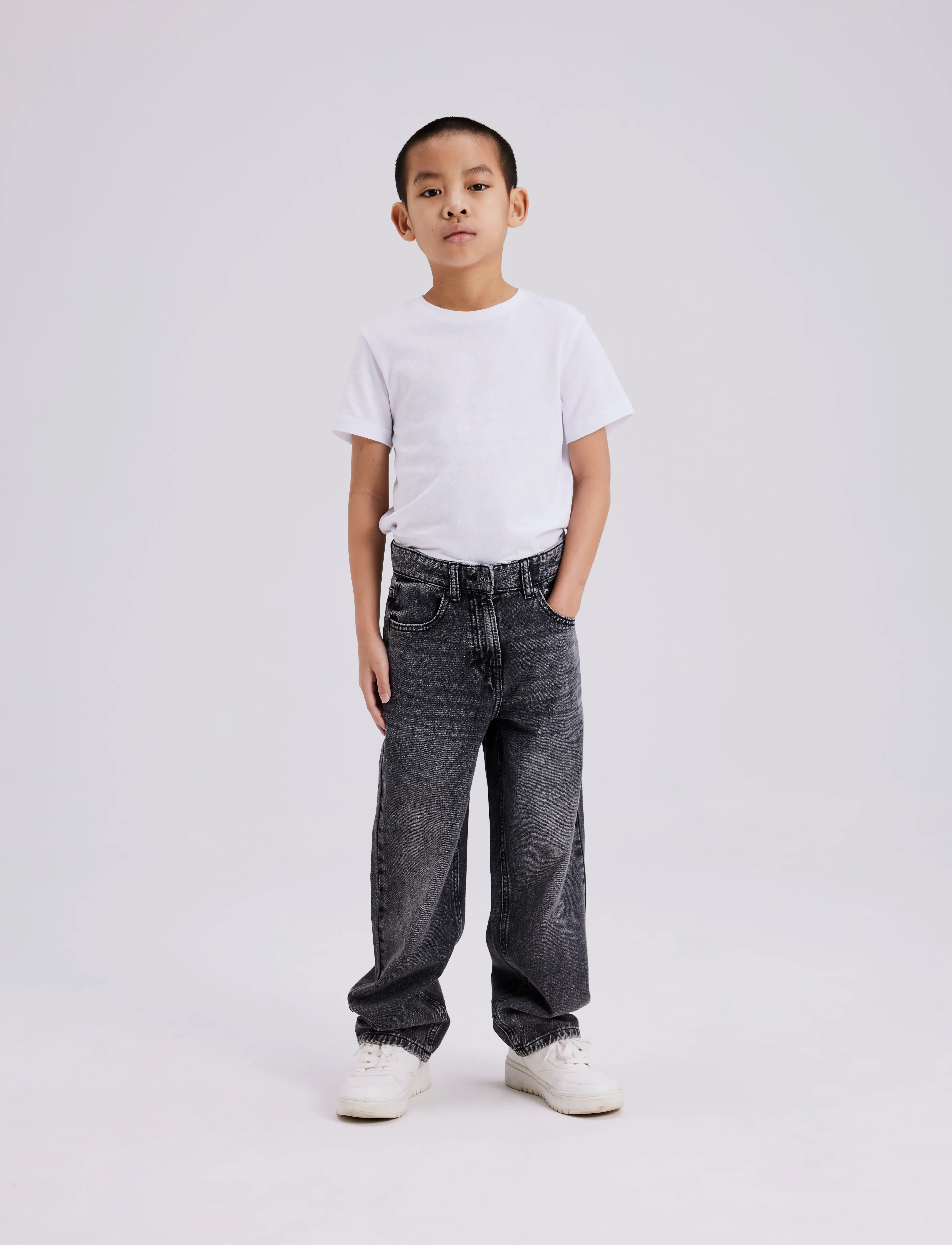name it - NKMRYAN STRAIGHT JEANS 3418-BE NOOS - Įprasto kirpimo džinsai - dark grey denim - 3