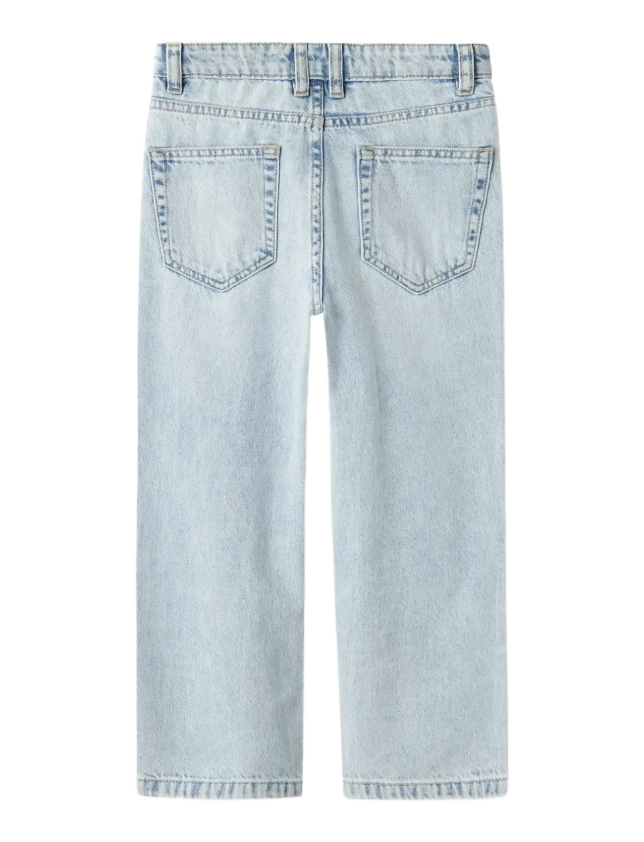 name it - NKMRYAN STRAIGHT JEANS 3418-BE NOOS - tavalised teksad - light blue denim - 1