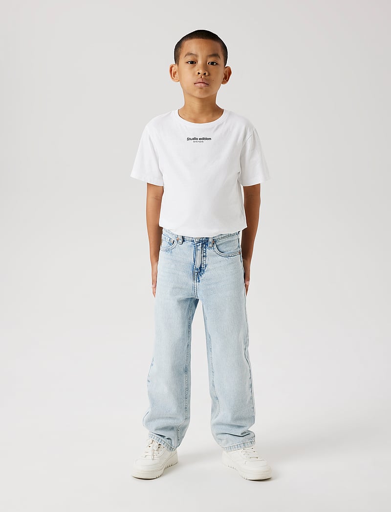 name it - NKMRYAN STRAIGHT JEANS 3418-BE NOOS - regular jeans - light blue denim - 3