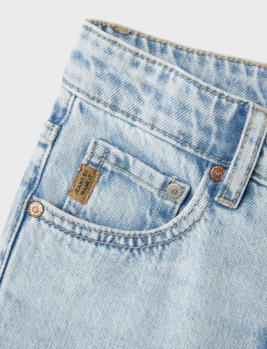 name it - NKMRYAN STRAIGHT JEANS 3418-BE NOOS - regular jeans - light blue denim - 4