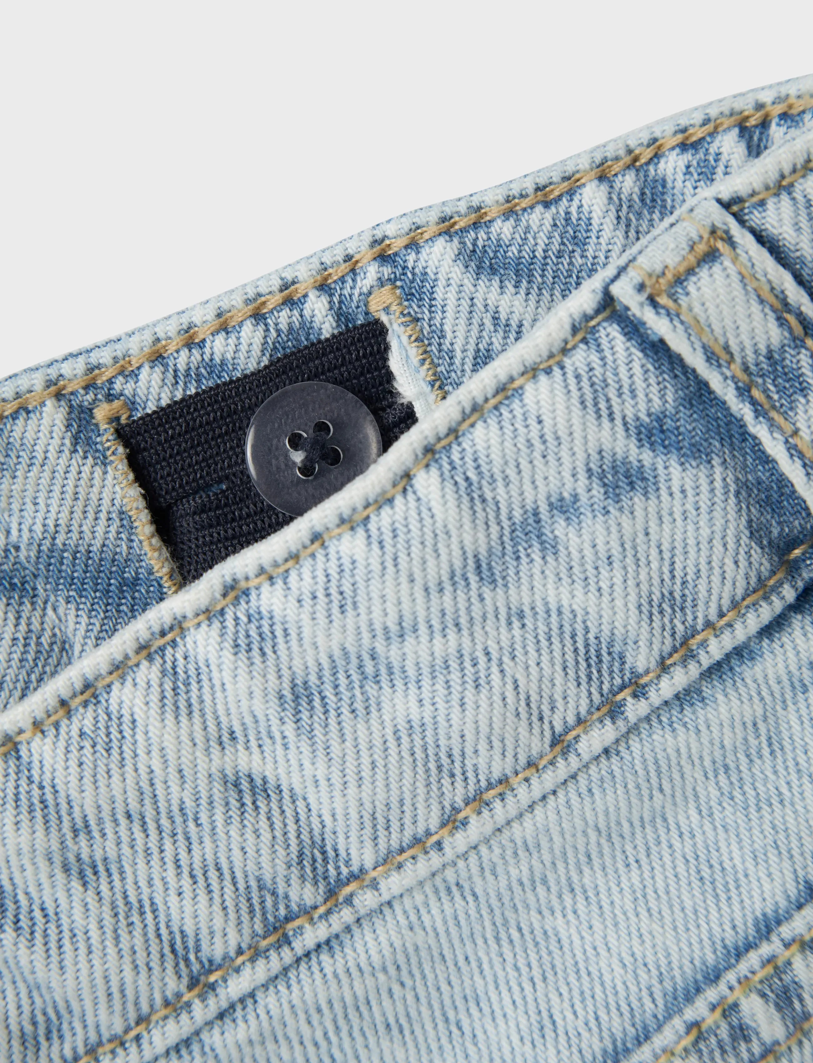 name it - NKMRYAN STRAIGHT JEANS 3418-BE NOOS - tavalised teksad - light blue denim - 5