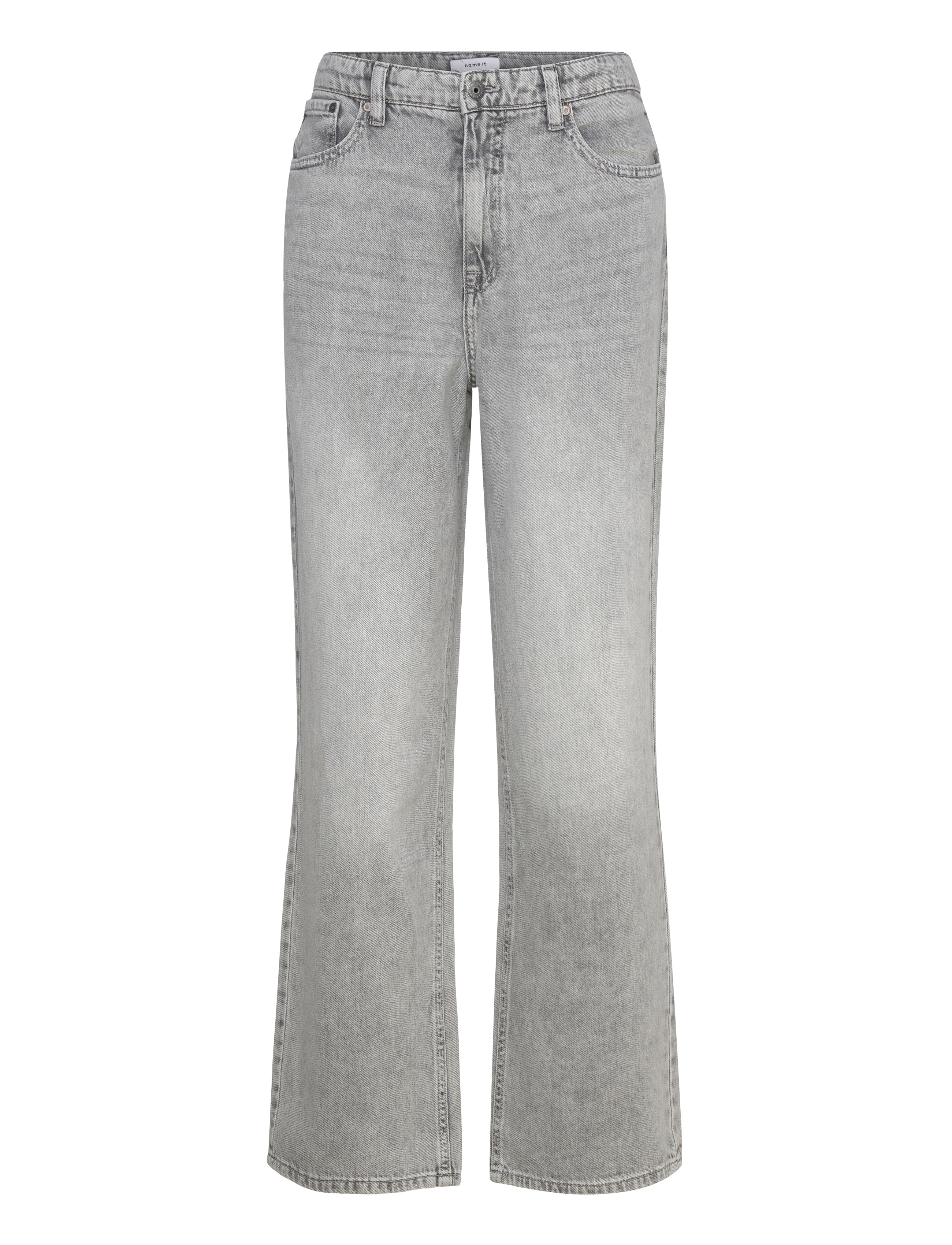 name it NKMRYAN STRAIGHT JEANS 3418-BE NOOS - Regular jeans - LIGHT GREY DENIM / grey