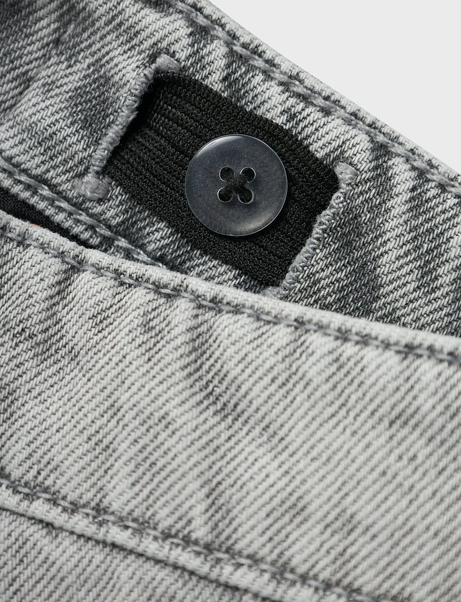 name it - NKMRYAN STRAIGHT JEANS 3418-BE NOOS - tavalised teksad - light grey denim - 2