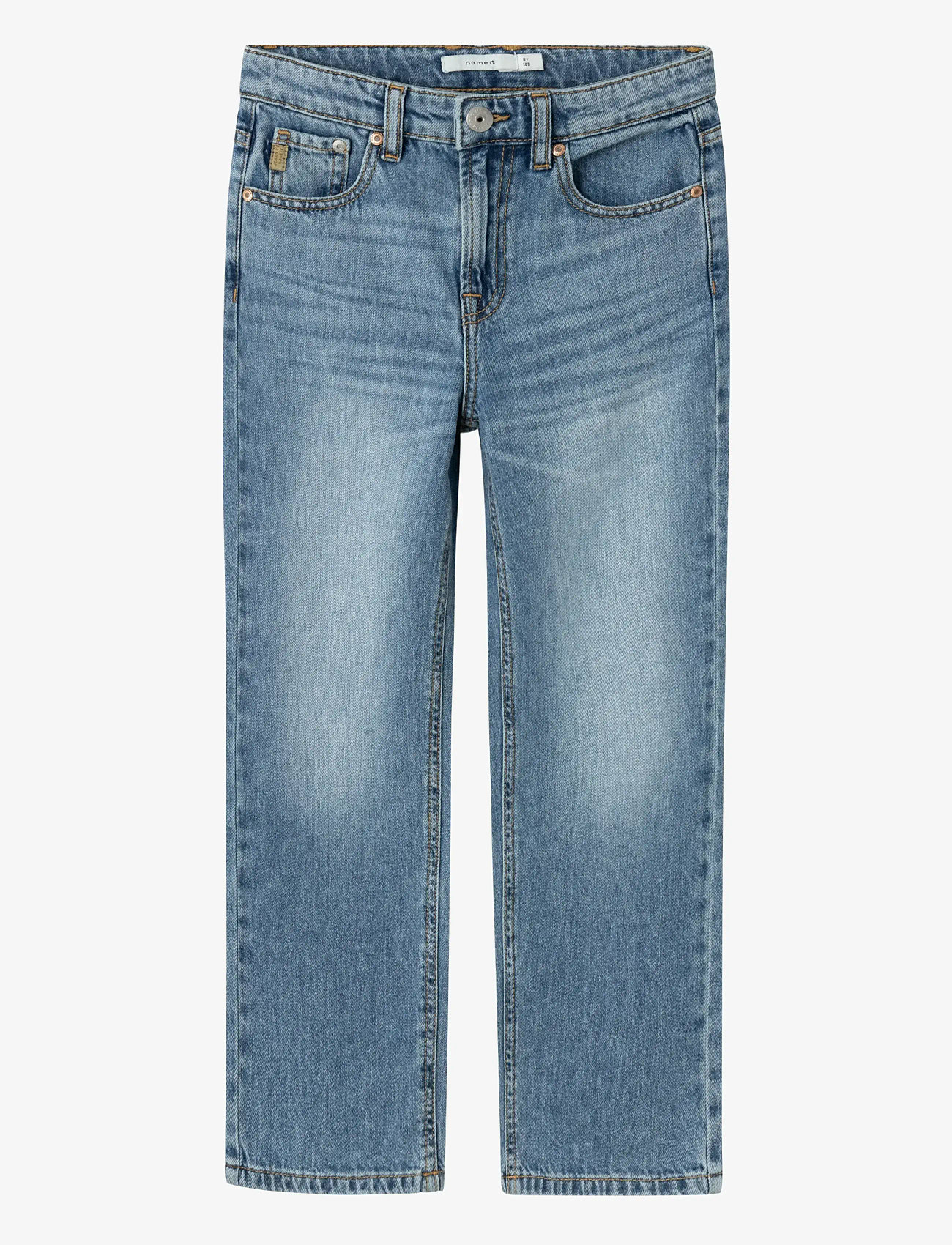 name it - NKMRYAN STRAIGHT JEANS 3418-BE NOOS - regular jeans - medium blue denim - 1