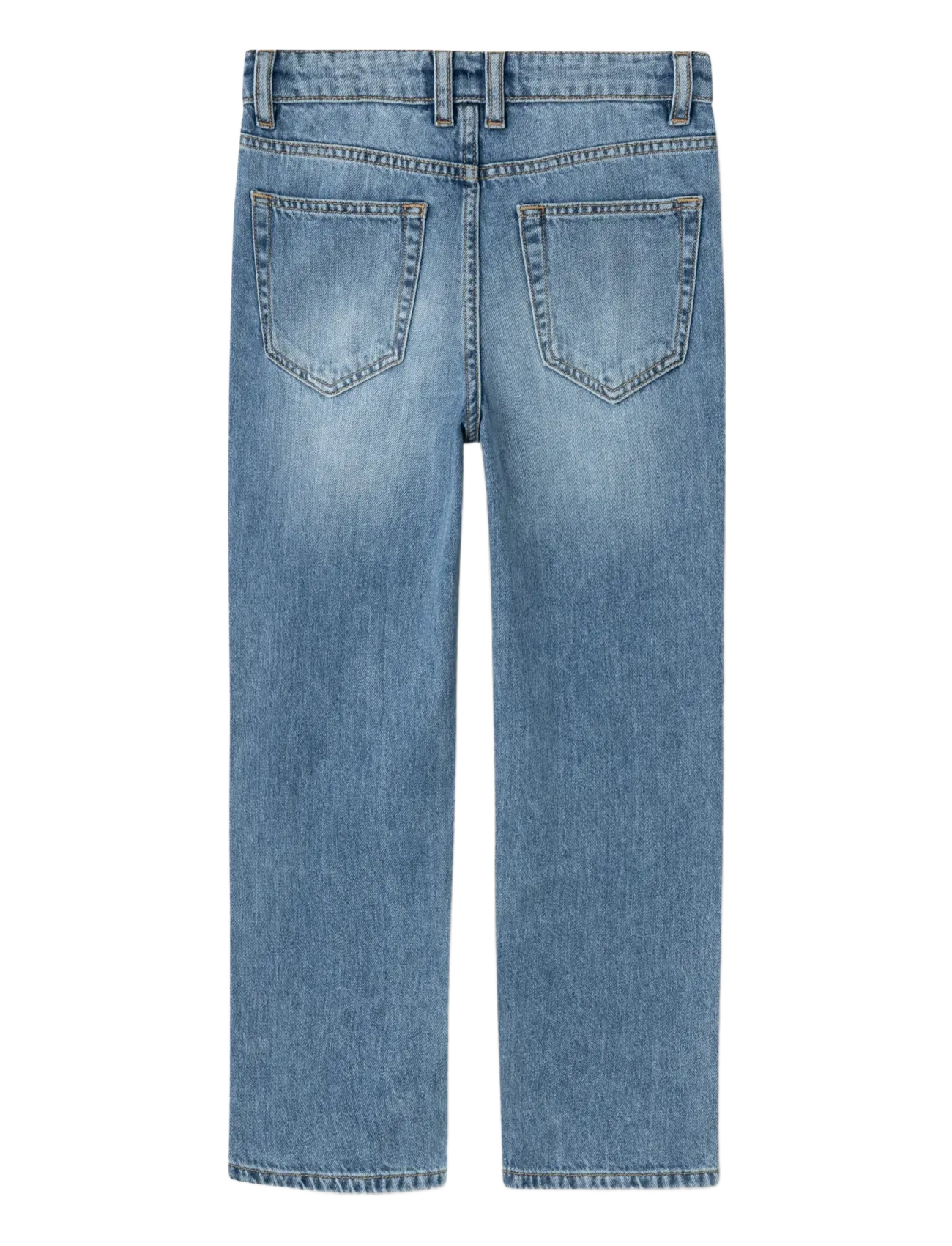 name it - NKMRYAN STRAIGHT JEANS 3418-BE NOOS - gallabuxur - medium blue denim - 2