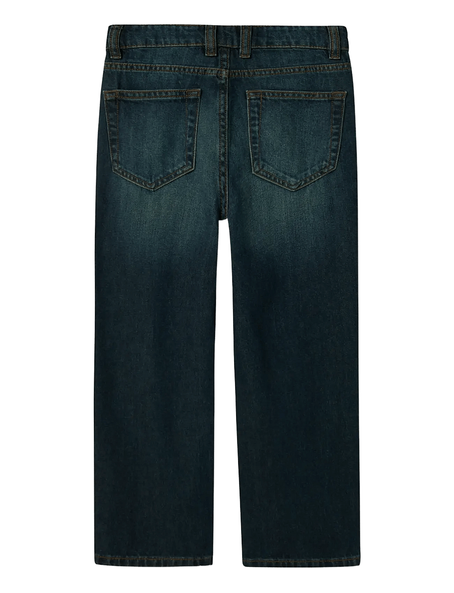 name it - NKMRYAN STRAIGHT JEANS 3418-BE NOOS - regular jeans - vintage dark blue denim - 2