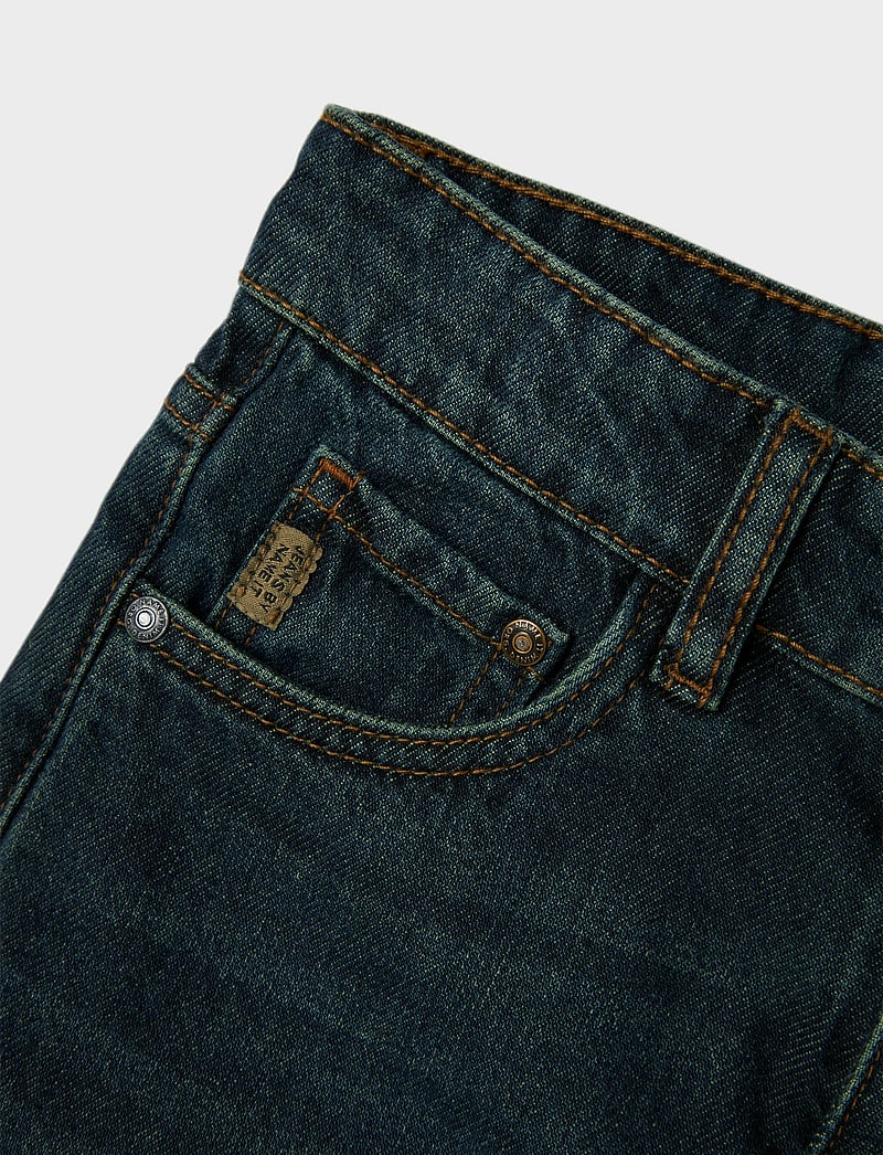 name it - NKMRYAN STRAIGHT JEANS 3418-BE NOOS - regular jeans - vintage dark blue denim - 4