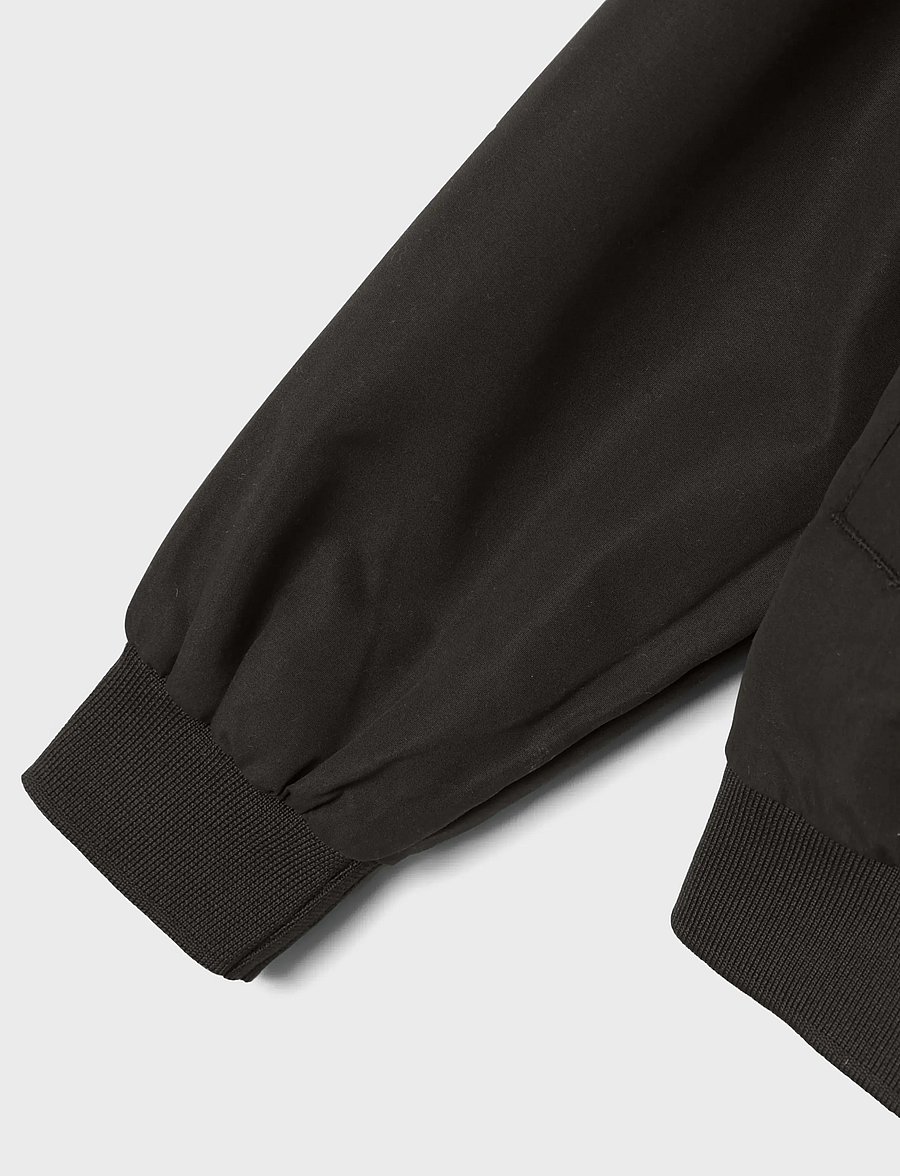 name it - NKNMONSTER BOMBER JACKET NOOS - bomberjackor - black - 3