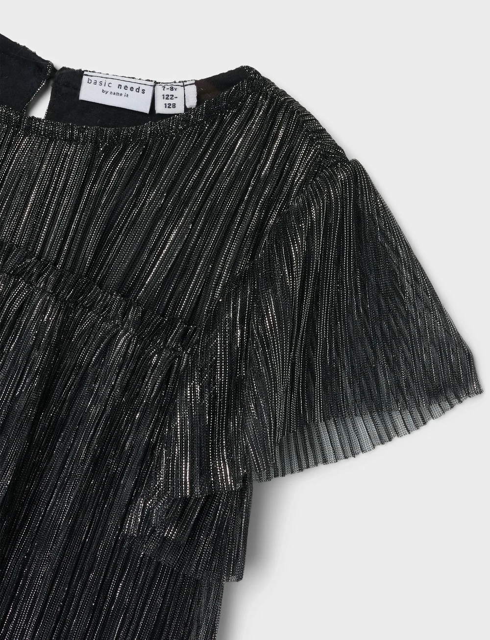 name it - NKFVIVIUN CAPSL DRESS - partykleider - black - 2