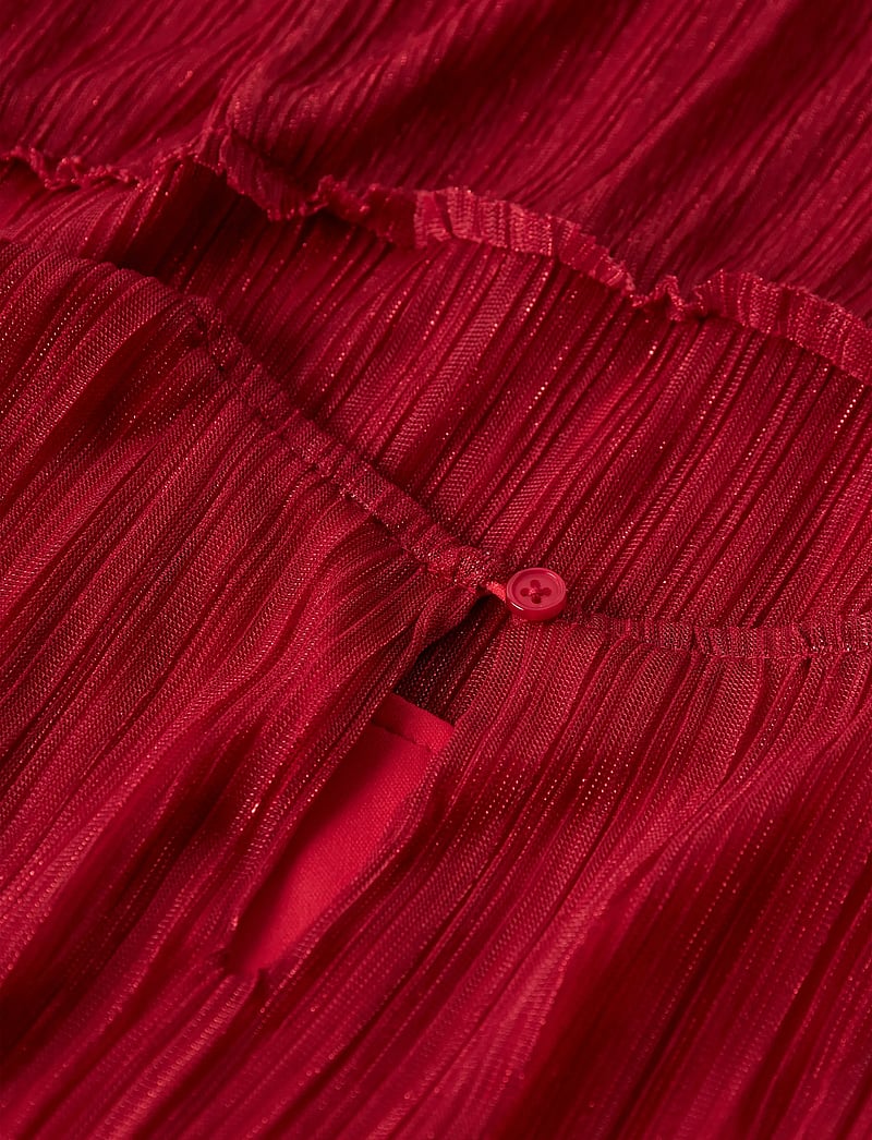 name it - NKFVIVIUN CAPSL DRESS - festklänningar - jester red - 2