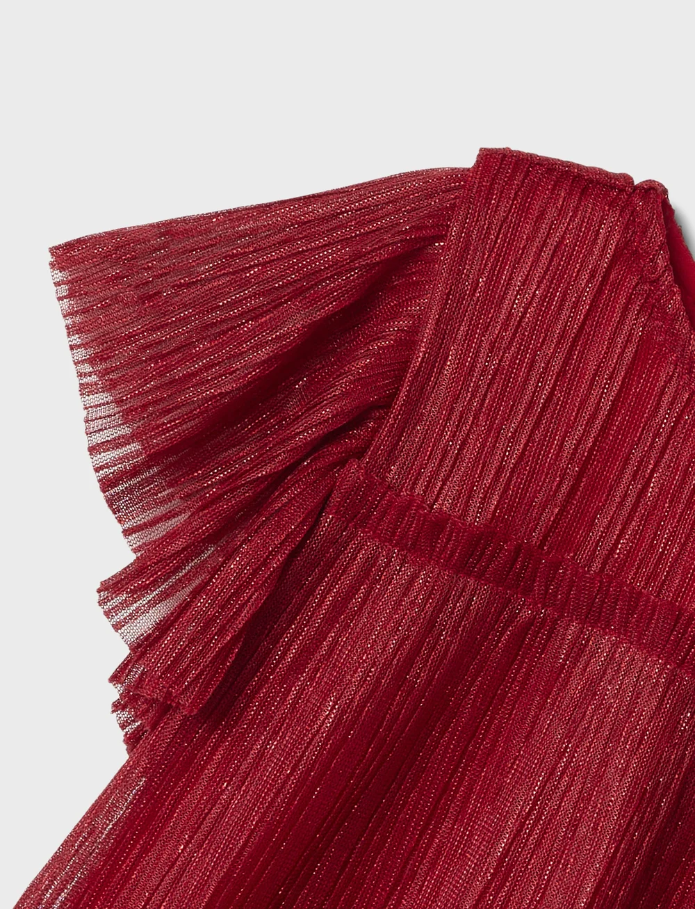 name it - NMFVIVIUN CAPSL DRESS - partykleider - jester red - 2