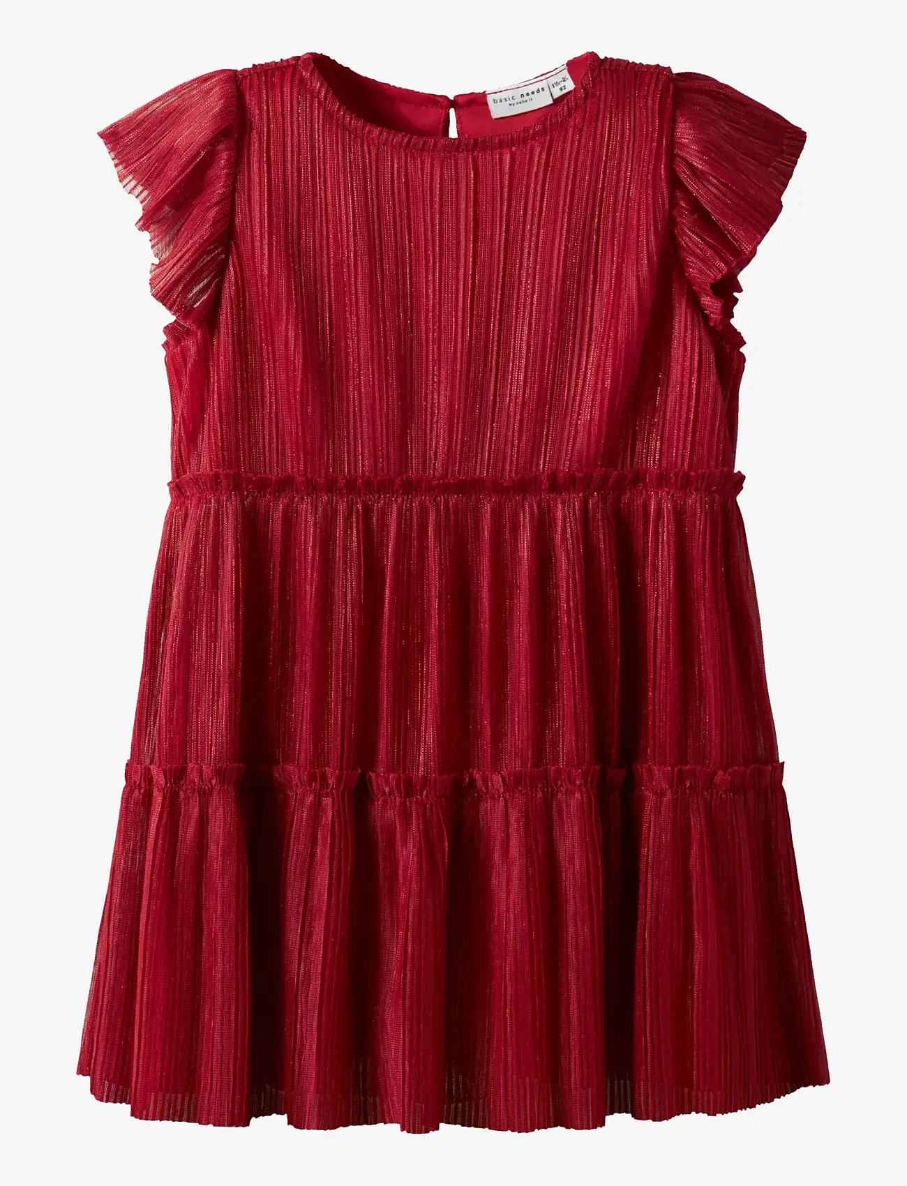 name it - NMFVIVIUN CAPSL DRESS - festkjoler - jester red - 0