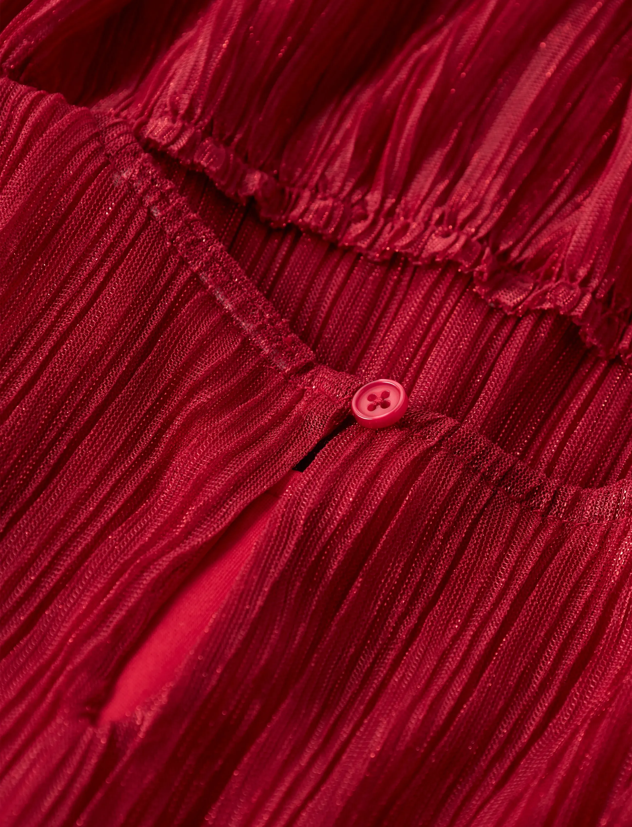 name it - NMFVIVIUN CAPSL DRESS - vakarinės suknelės - jester red - 3