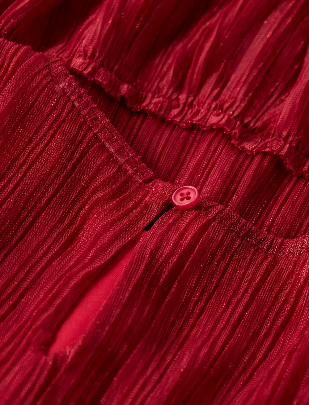 name it - NMFVIVIUN CAPSL DRESS - partykleider - jester red - 2