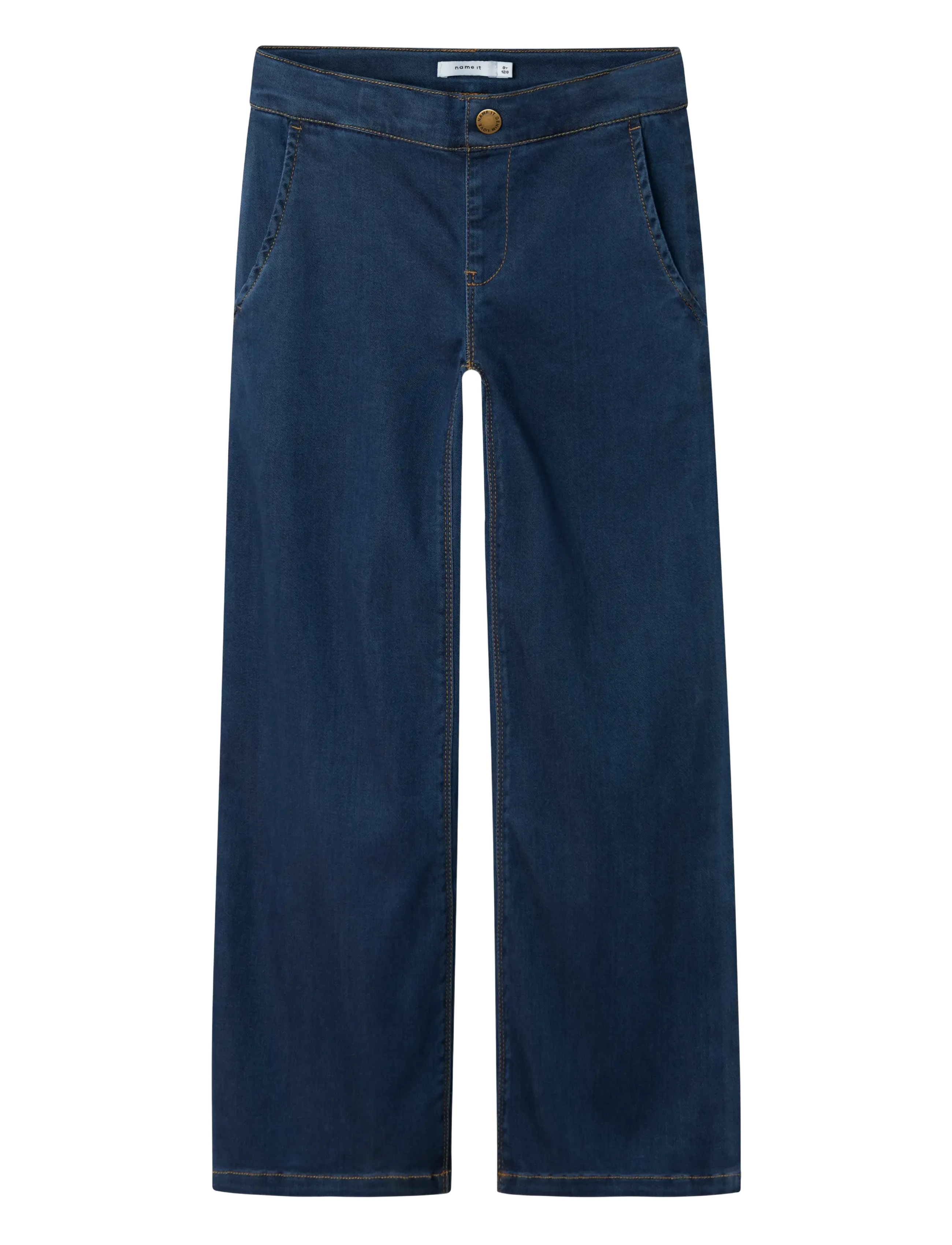 NKFSALLI WIDE JEANS 8293-TO NOOS - DENIM BLUE