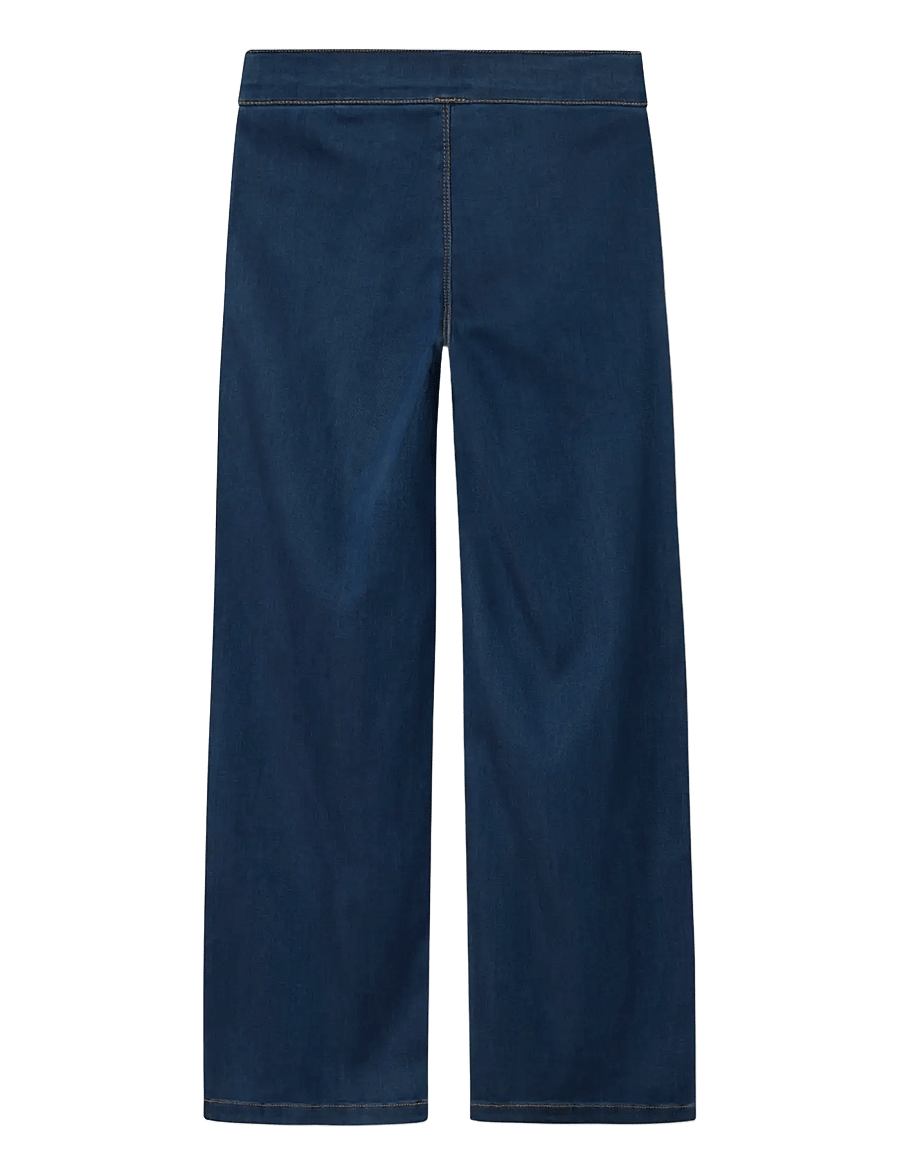 name it - NKFSALLI WIDE JEANS 8293-TO NOOS - hosen mit weitem bein - denim blue - 2