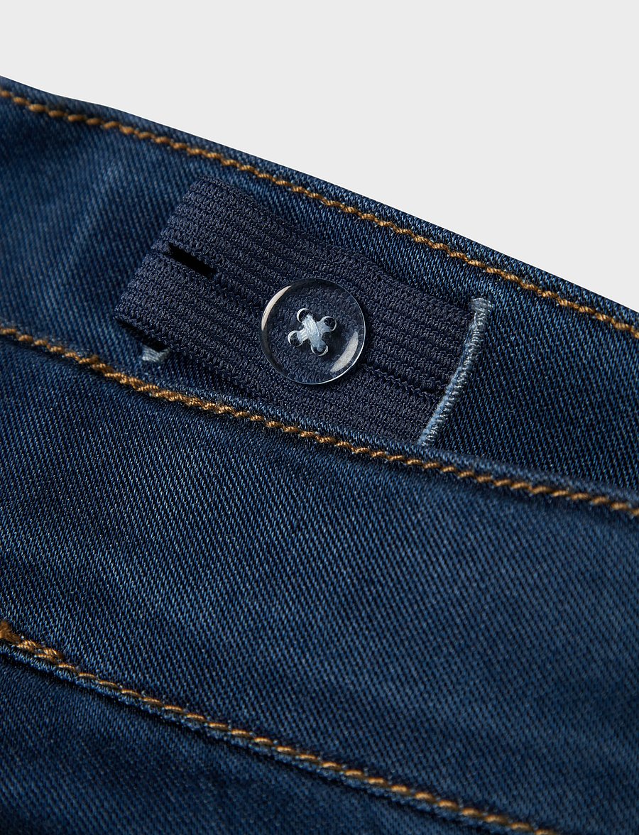 name it - NKFSALLI WIDE JEANS 8293-TO NOOS - hosen mit weitem bein - denim blue - 3