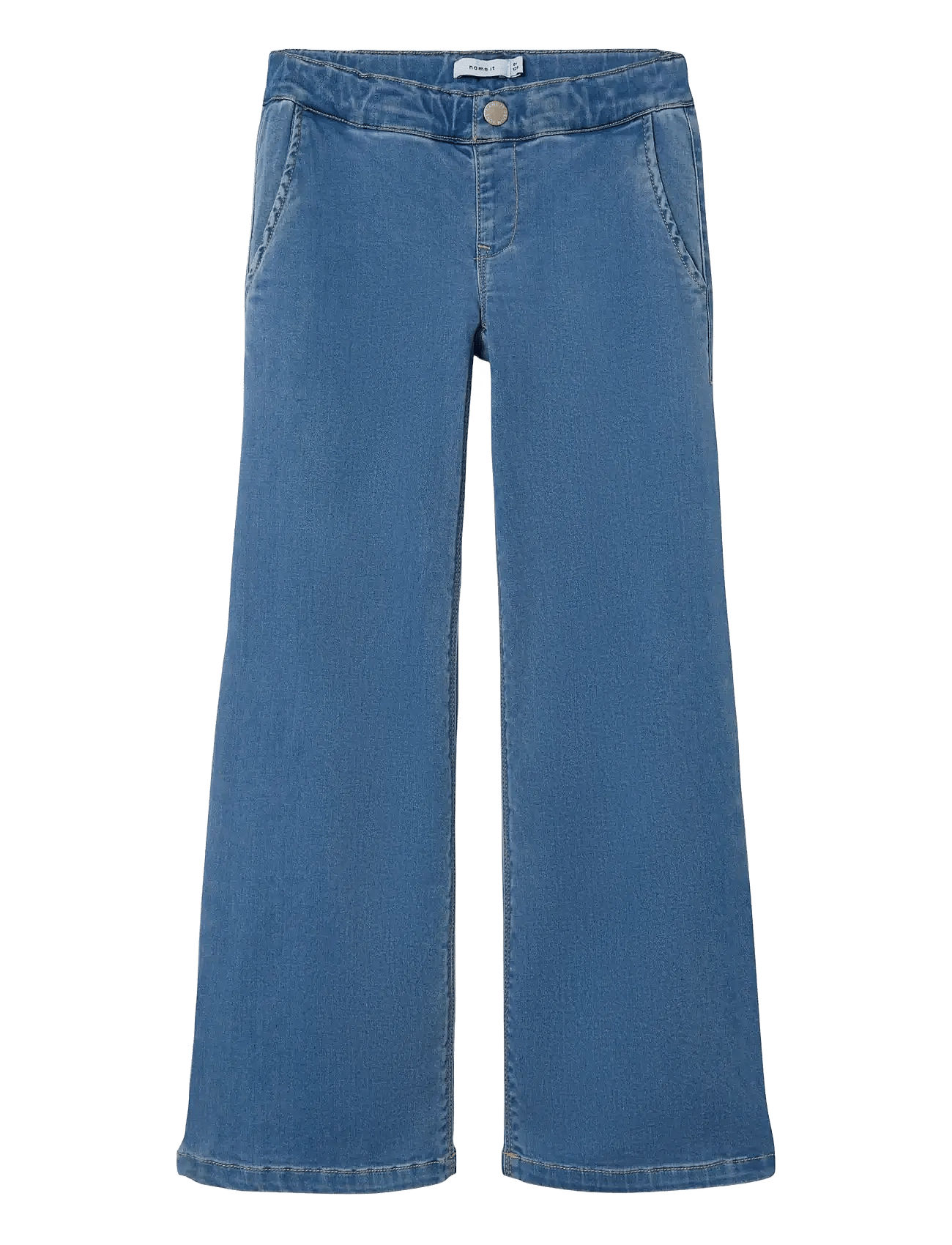 Light Blue Denim Salli Wide Jeans Noos str. 146