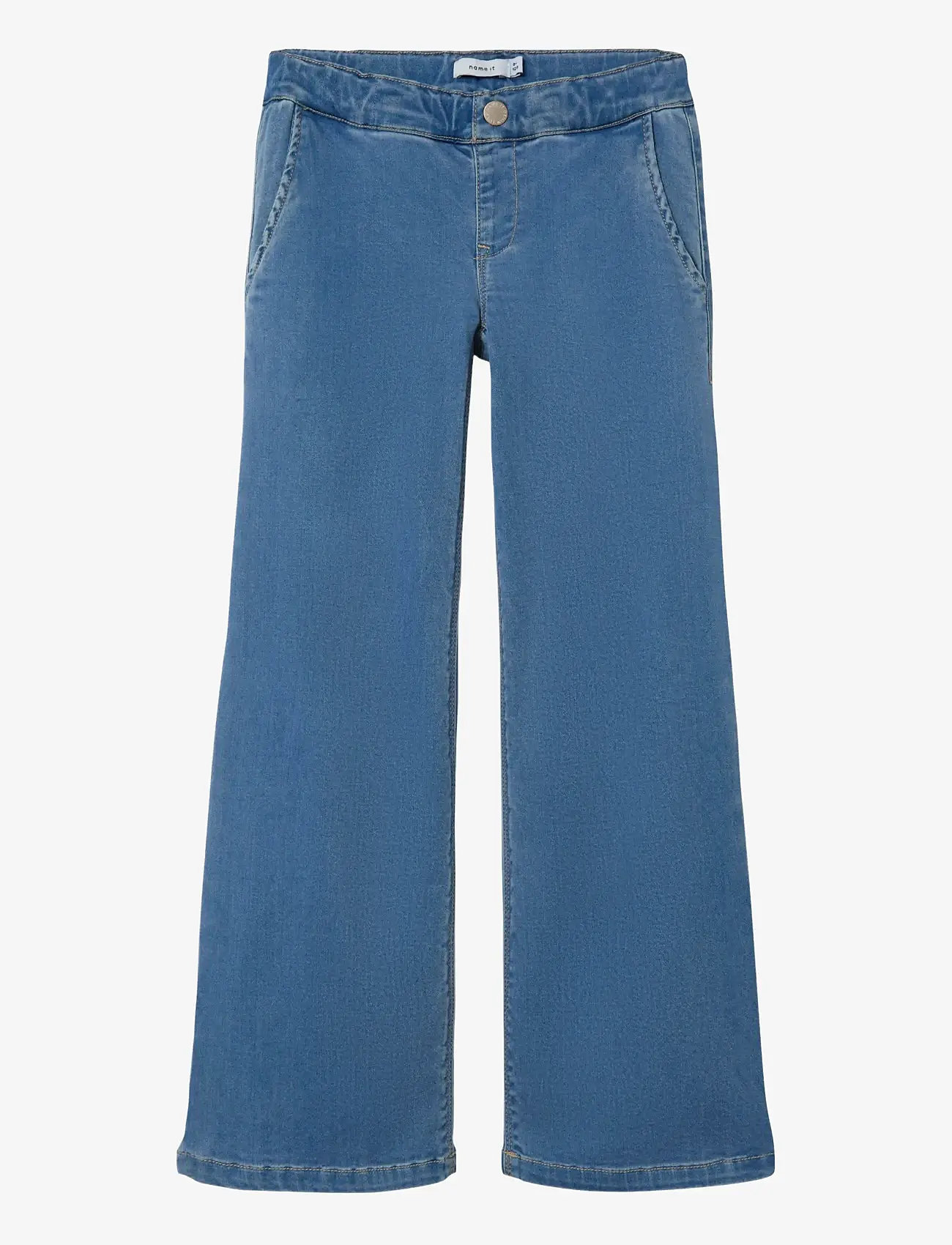 name it - NKFSALLI WIDE JEANS 8293-TO NOOS - vida jeans - light blue denim - 1