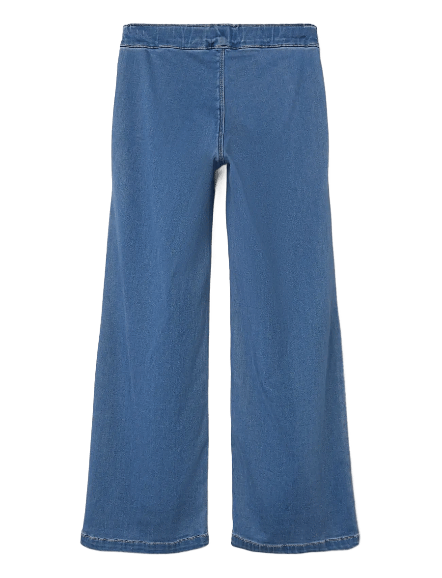 name it - NKFSALLI WIDE JEANS 8293-TO NOOS - jeans met wijde pijpen - light blue denim - 2