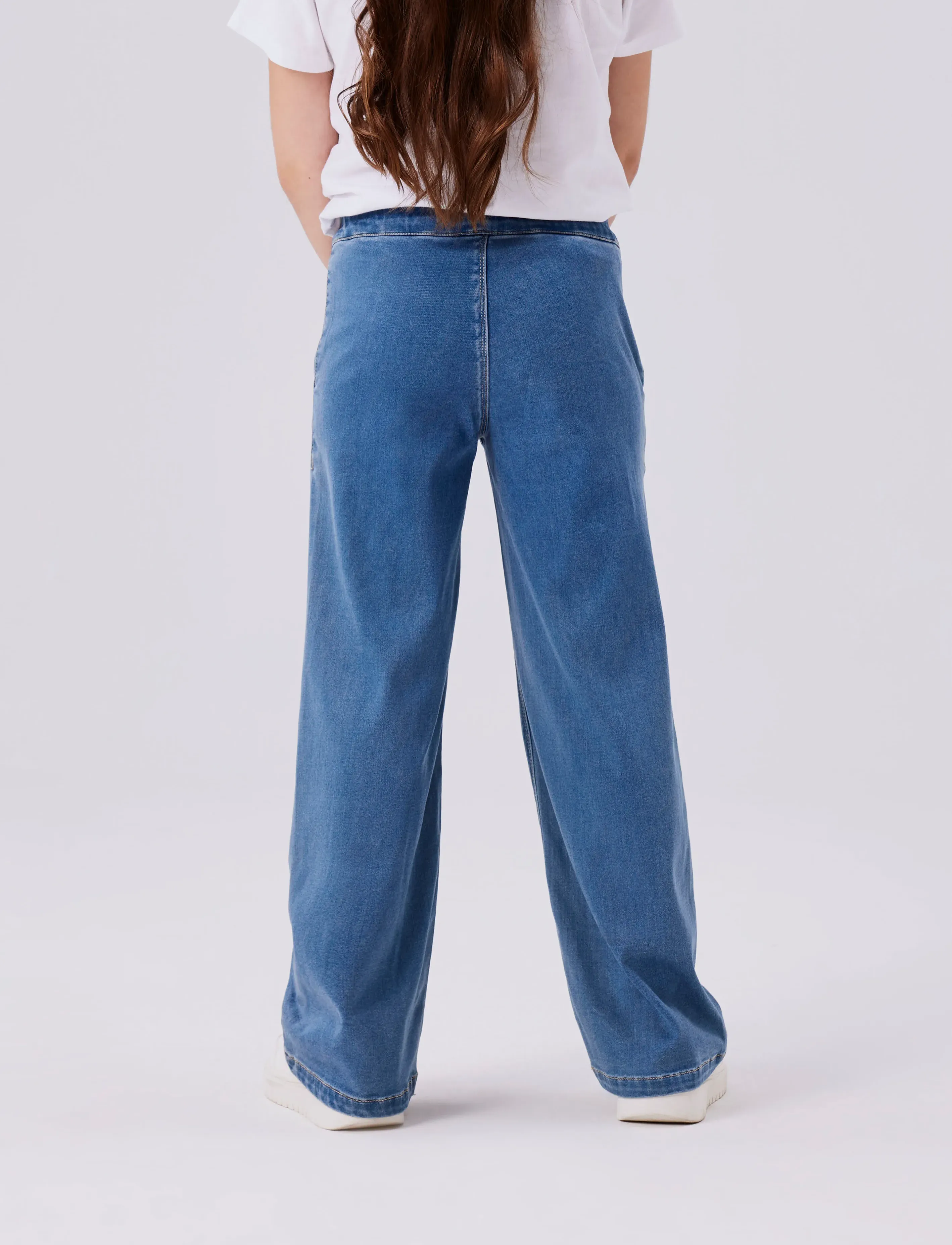 name it - NKFSALLI WIDE JEANS 8293-TO NOOS - wide leg jeans - light blue denim - 3