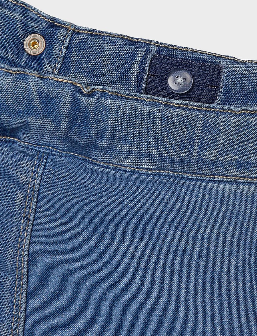 name it - NKFSALLI WIDE JEANS 8293-TO NOOS - brede jeans - light blue denim - 4