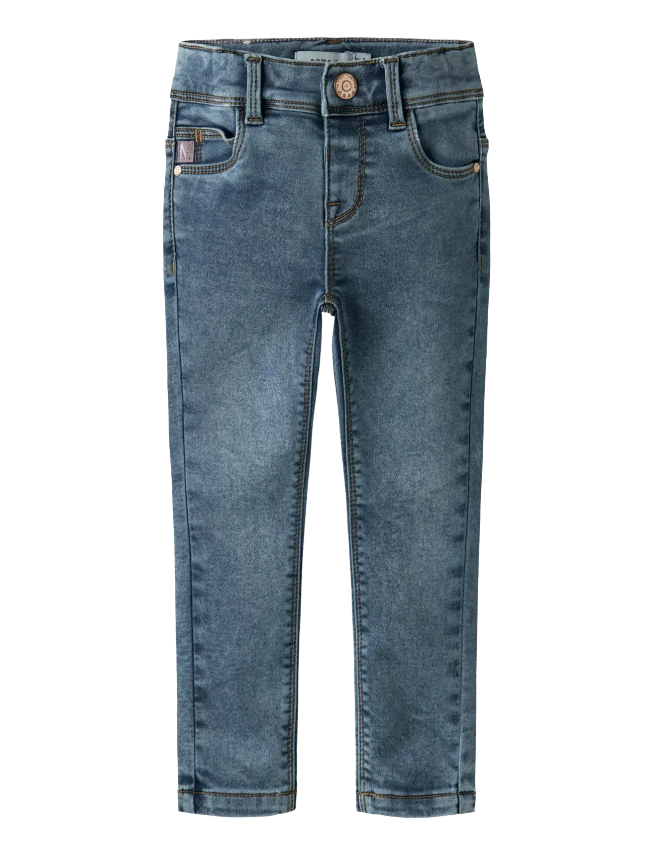 name it NMFPOLLY SKINNY JEANS 1842-TH NOOS - Kläder - DARK BLUE DENIM / blue