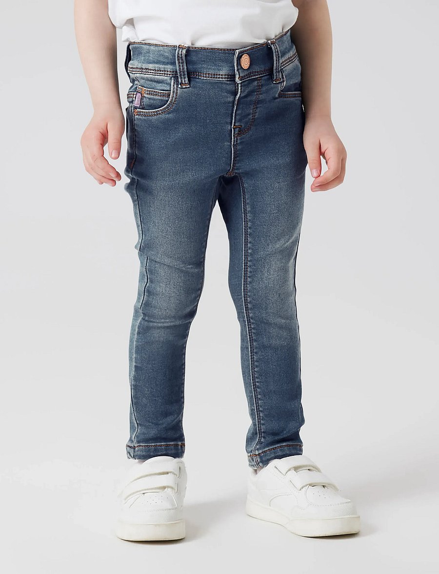 name it - NMFPOLLY SKINNY JEANS 1842-TH NOOS - jeans skinny - dark blue denim - 0
