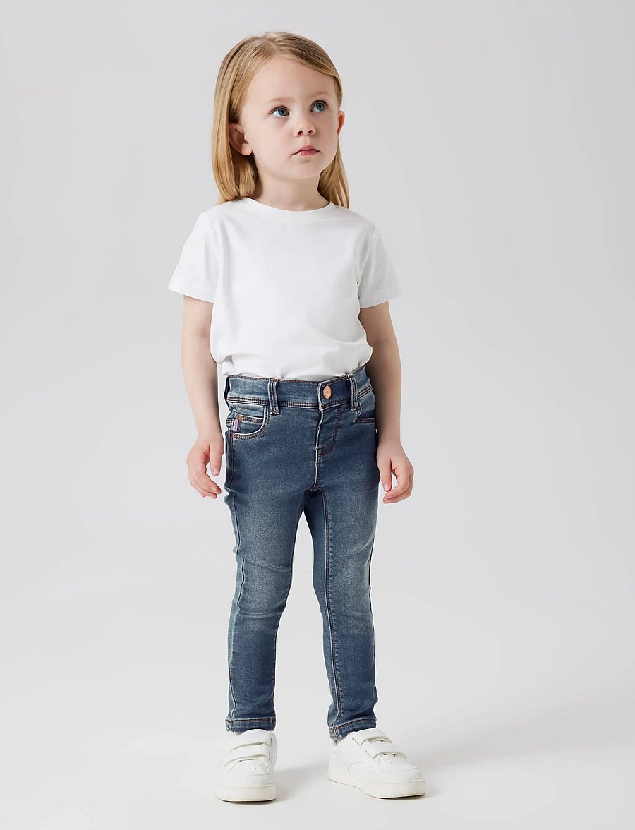 name it - NMFPOLLY SKINNY JEANS 1842-TH NOOS - jeans skinny - dark blue denim - 3