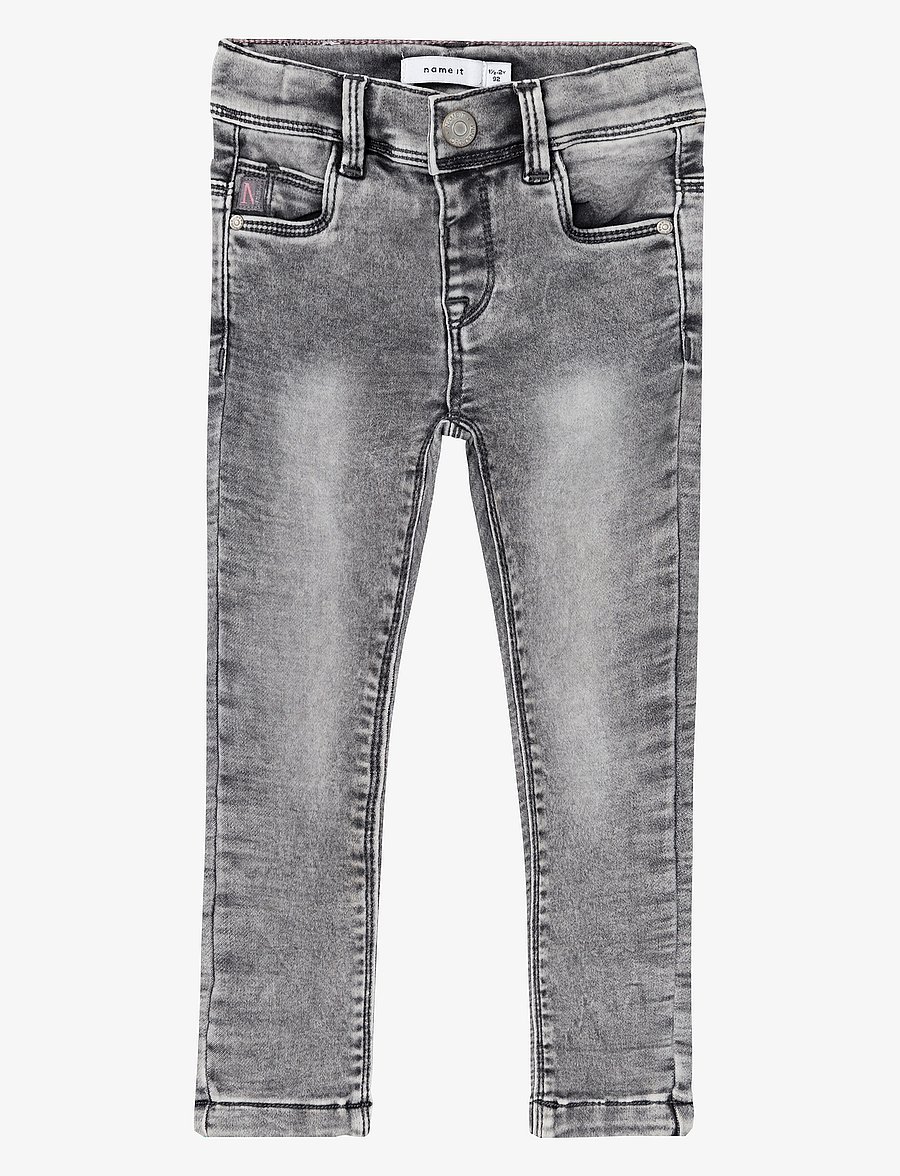 name it - NMFPOLLY SKINNY JEANS 1842-TH NOOS - siaurėjantys džinsai - light grey denim - 1
