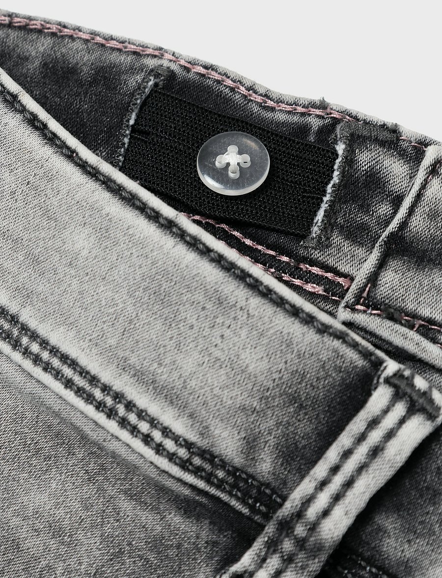 name it - NMFPOLLY SKINNY JEANS 1842-TH NOOS - siaurėjantys džinsai - light grey denim - 3