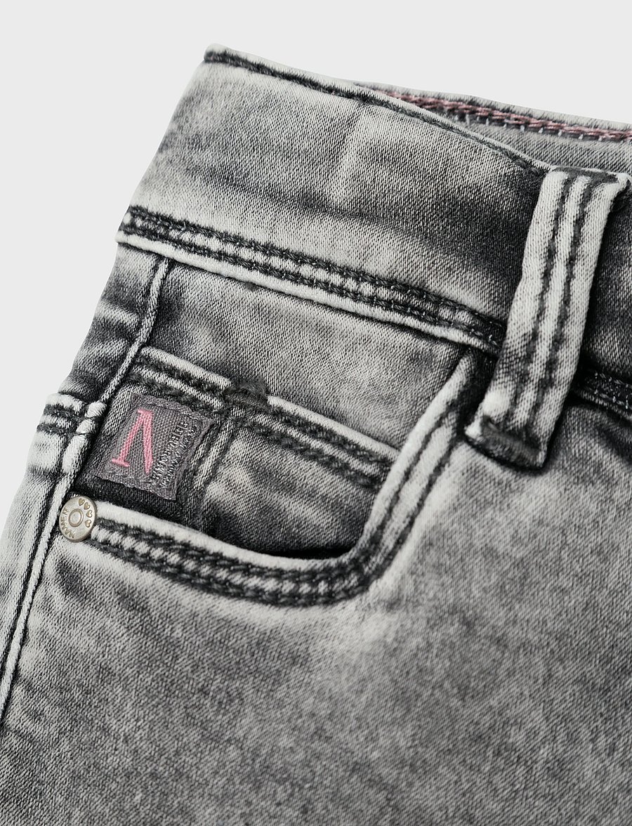 name it - NMFPOLLY SKINNY JEANS 1842-TH NOOS - siaurėjantys džinsai - light grey denim - 4