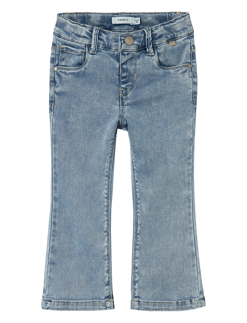 name it - NMFSALLI BOOTCUT JEANS 8292-TO NOOS - bootcut jeans - light blue bleached denim - 1