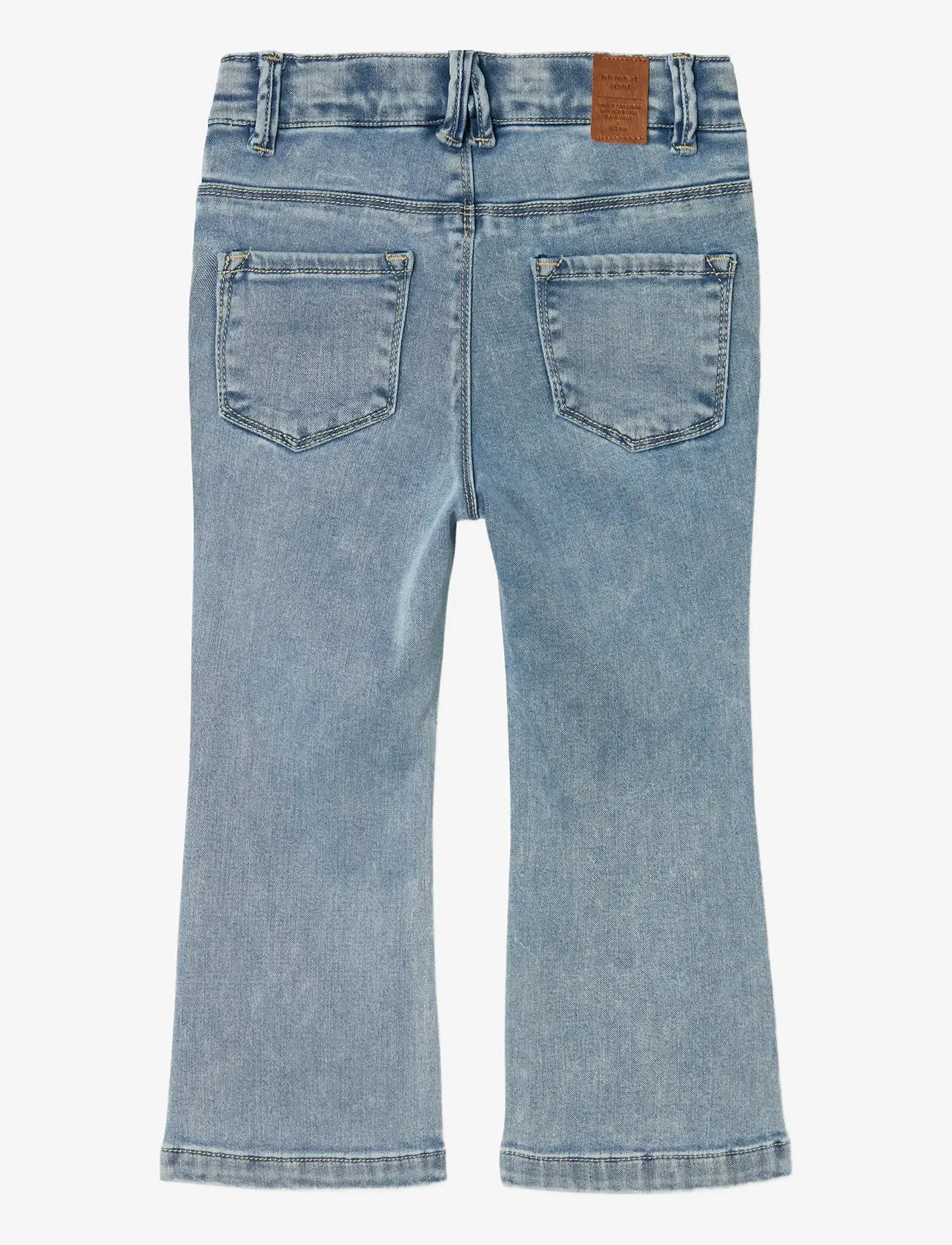 name it - NMFSALLI BOOTCUT JEANS 8292-TO NOOS - platėjantys džinsai - light blue bleached denim - 2