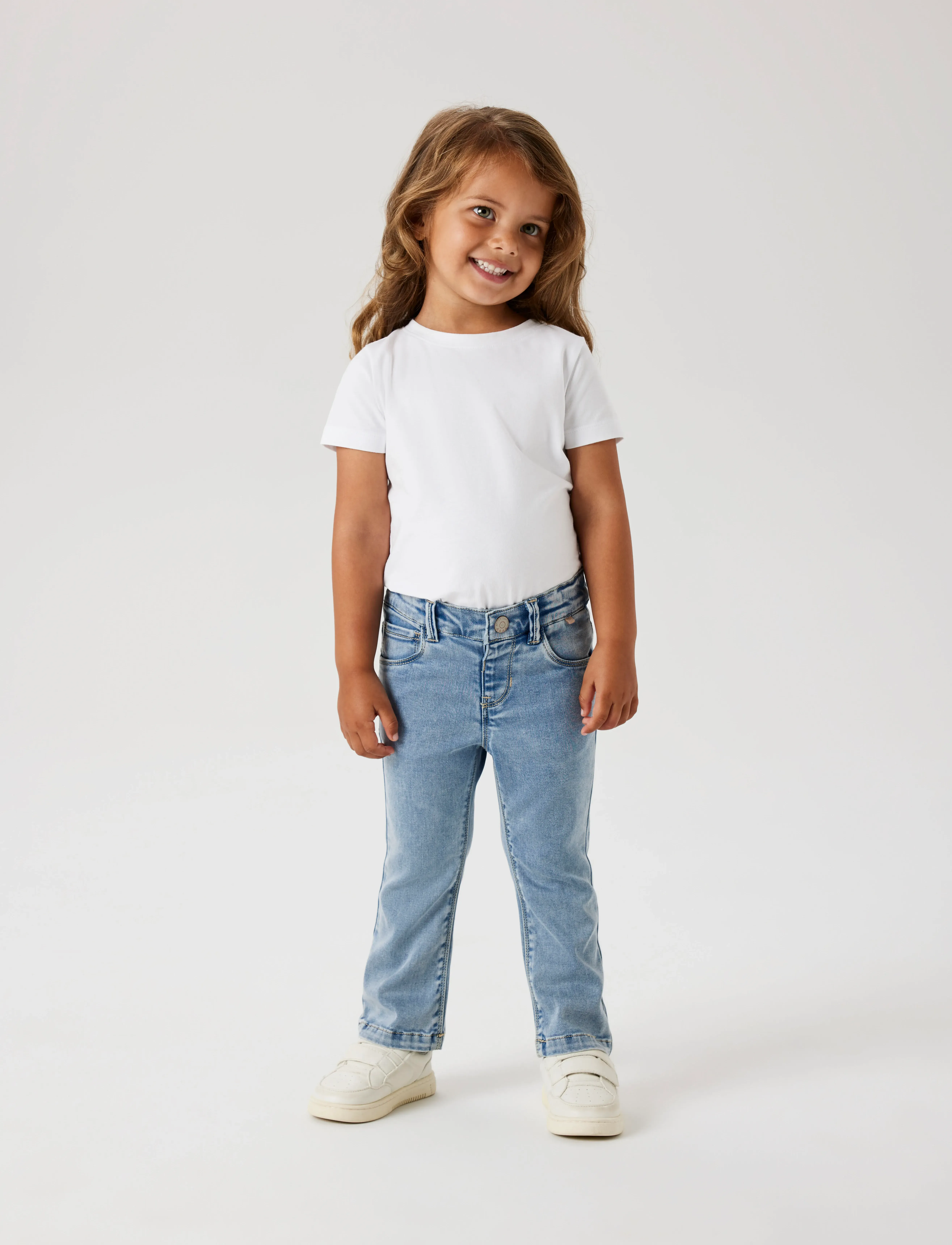name it Nmfsalli Bootcut Jeans 8292-To Noos, 98, Blue, Jeans > Bootcut-Jeans, Børn