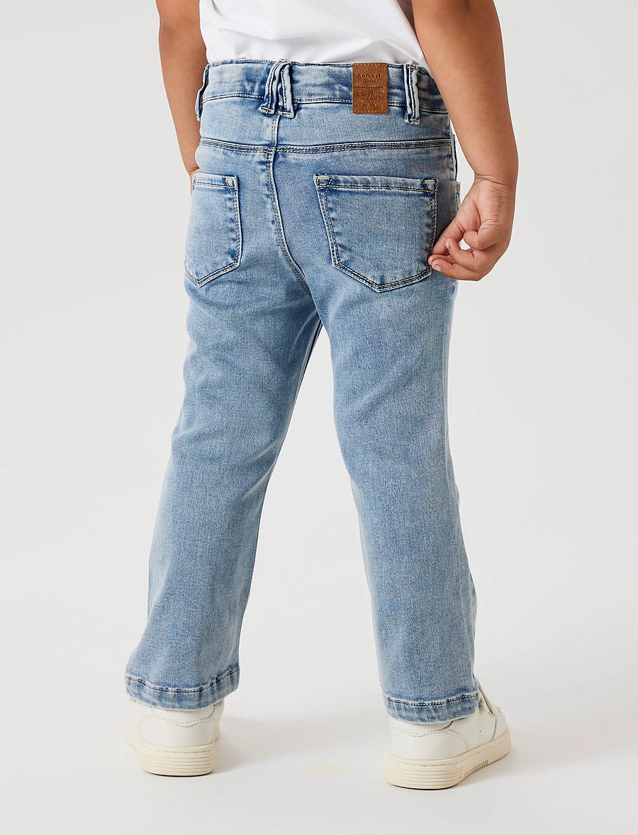 name it - NMFSALLI BOOTCUT JEANS 8292-TO NOOS - bootcut jeans - light blue bleached denim - 3