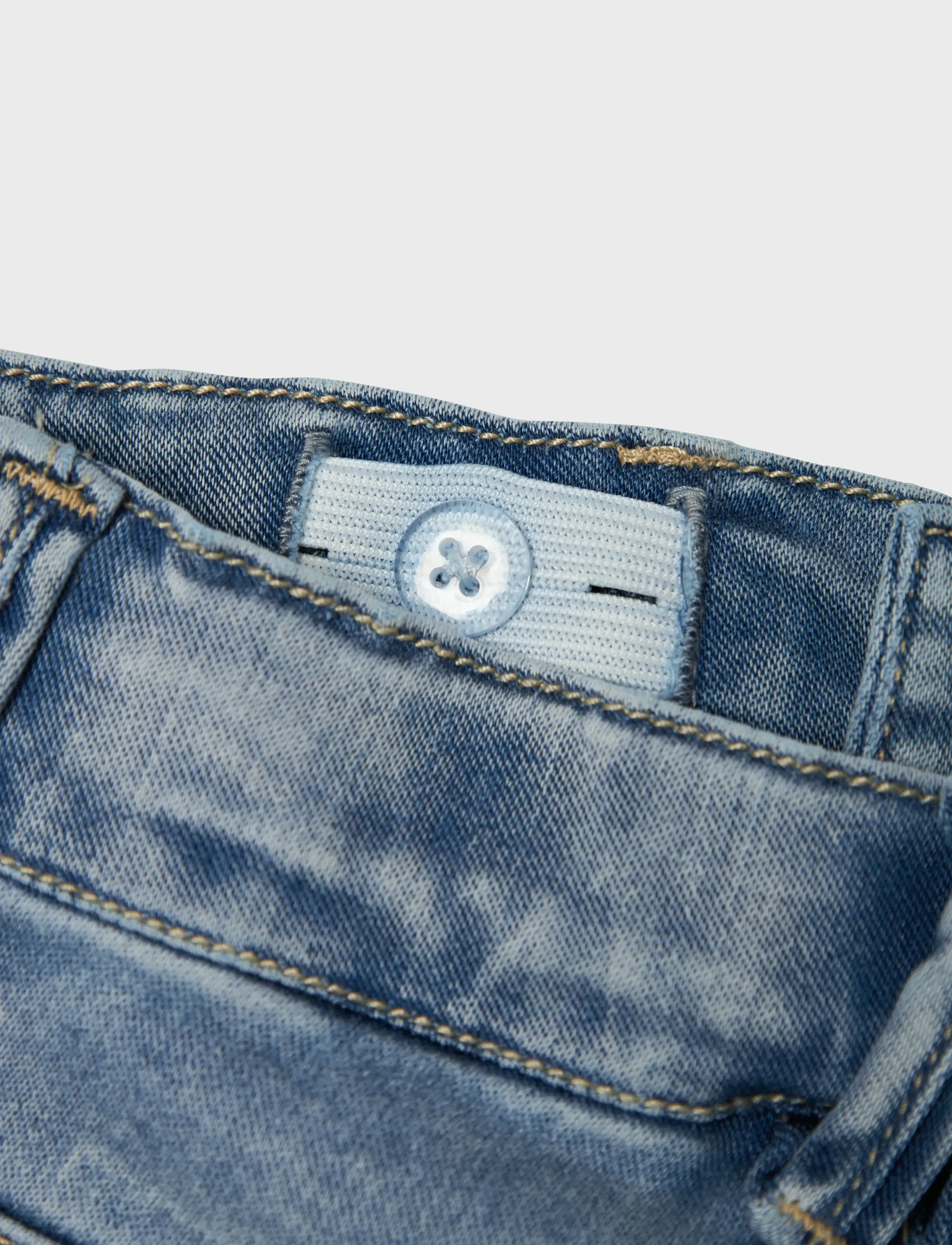 name it - NMFSALLI BOOTCUT JEANS 8292-TO NOOS - bootcut jeans - light blue bleached denim - 4