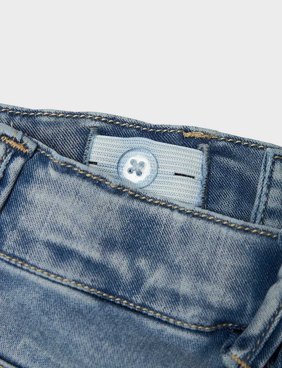 name it - NMFSALLI BOOTCUT JEANS 8292-TO NOOS - bootcut jeans - light blue bleached denim - 4