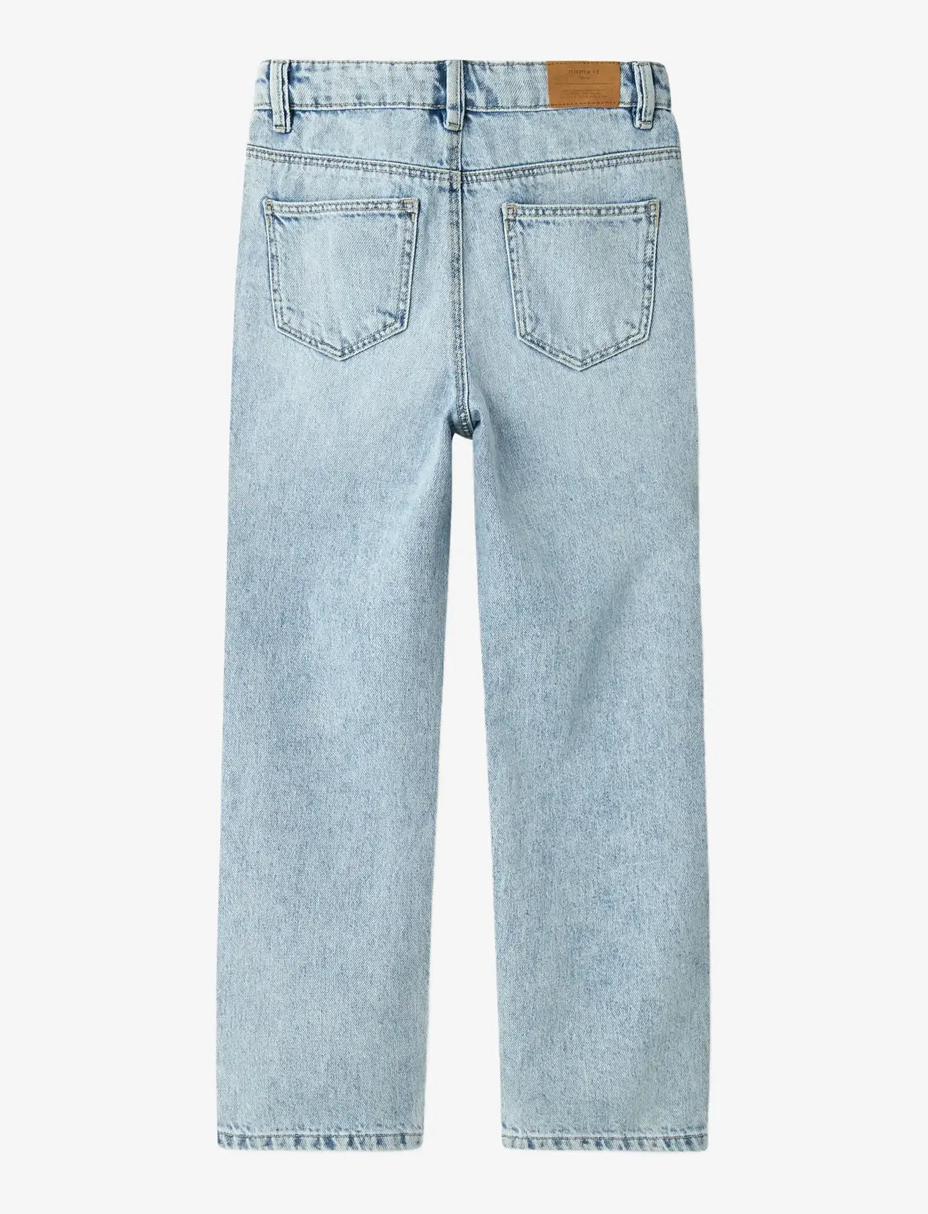 name it - NKFROSE STRAIGHT HW JEANS 9222-BE NOOS - regular jeans - light blue bleached denim - 2