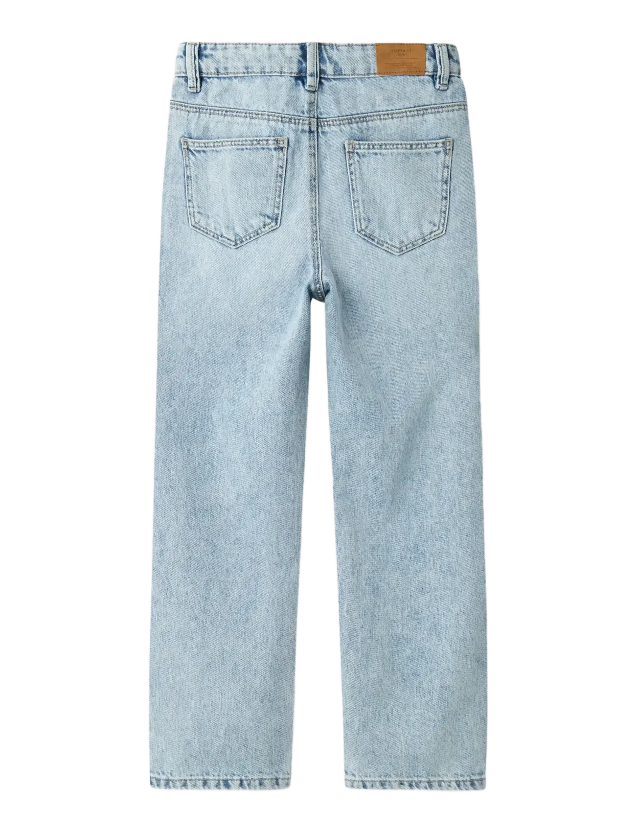 name it - NKFROSE STRAIGHT HW JEANS 9222-BE NOOS - regular jeans - light blue bleached denim - 2