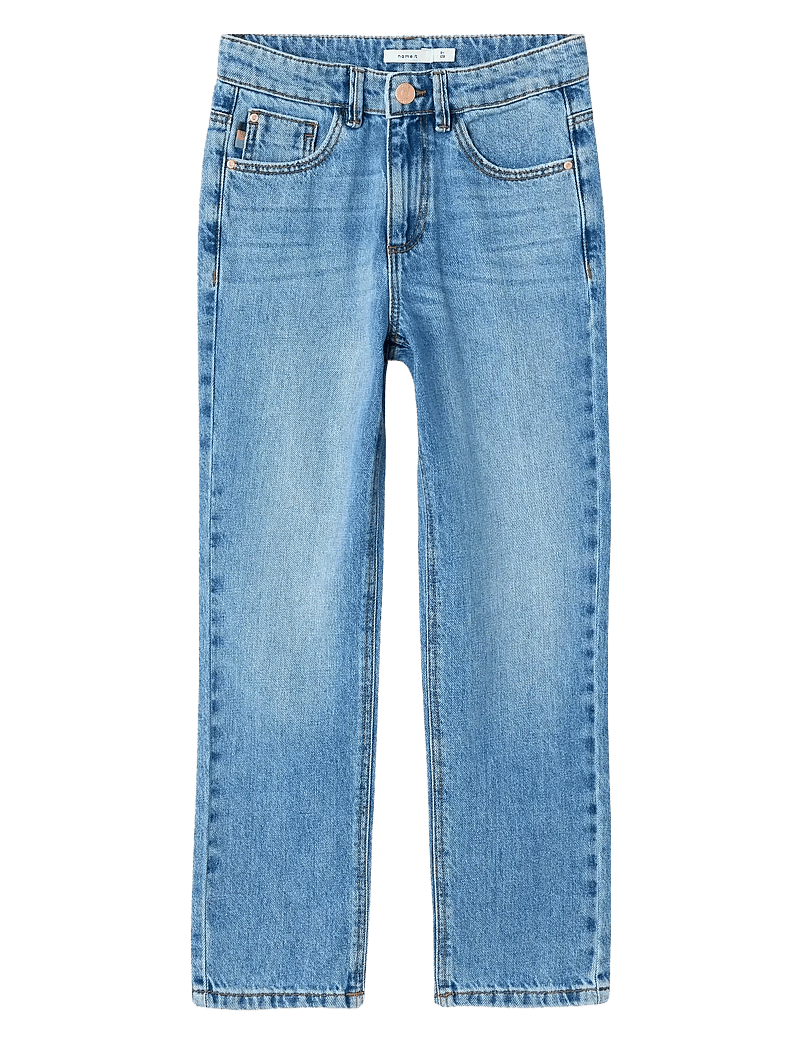 name it - NKFROSE HW STRAIGHT JEANS 9222-BE NOOS - regular jeans - medium blue denim - 1