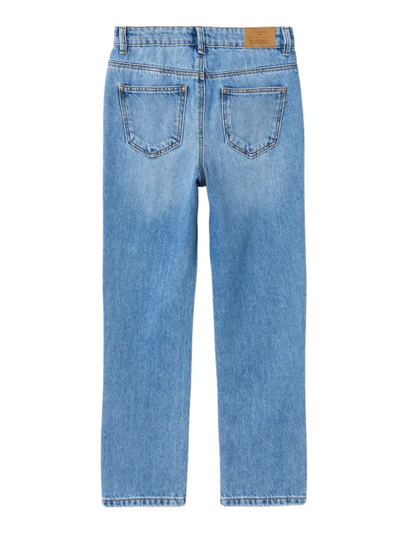 name it - NKFROSE STRAIGHT HW JEANS 9222-BE NOOS - gallabuxur - medium blue denim - 2