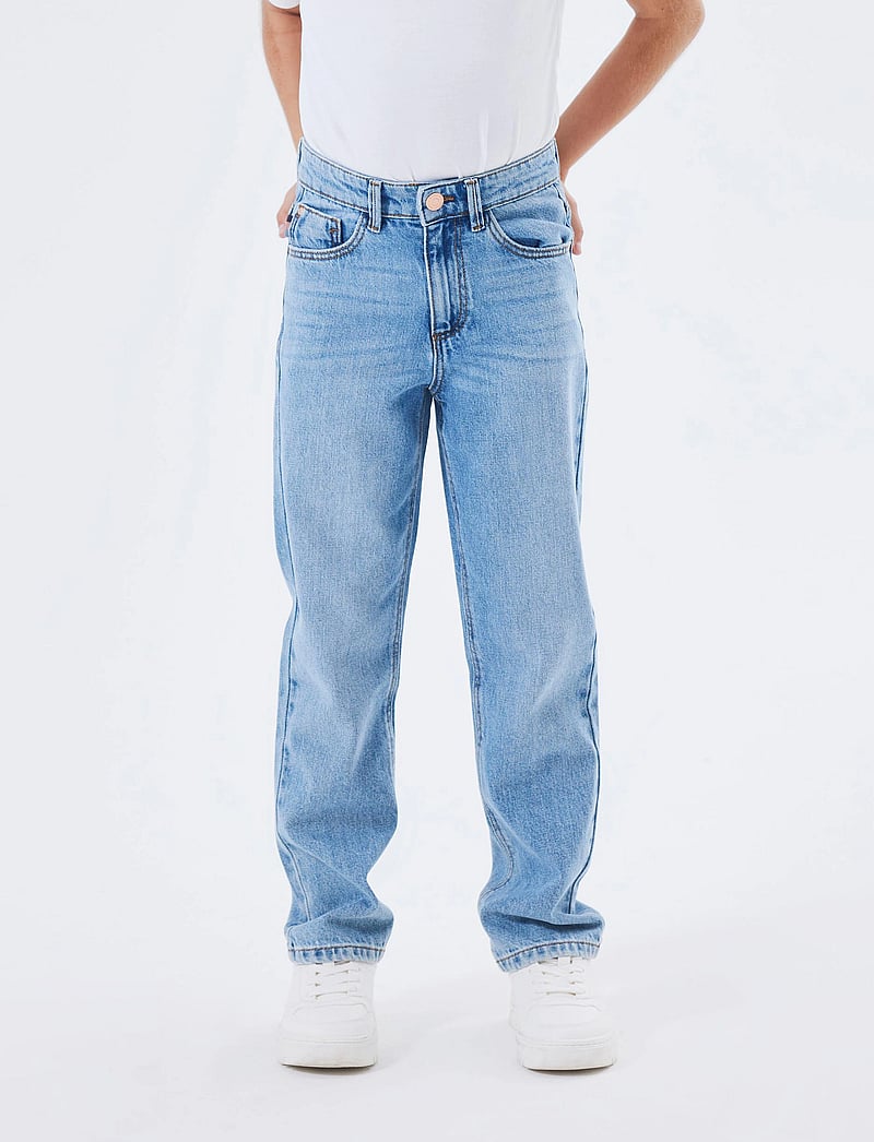 name it - NKFROSE HW STRAIGHT JEANS 9222-BE NOOS - regular jeans - medium blue denim - 0