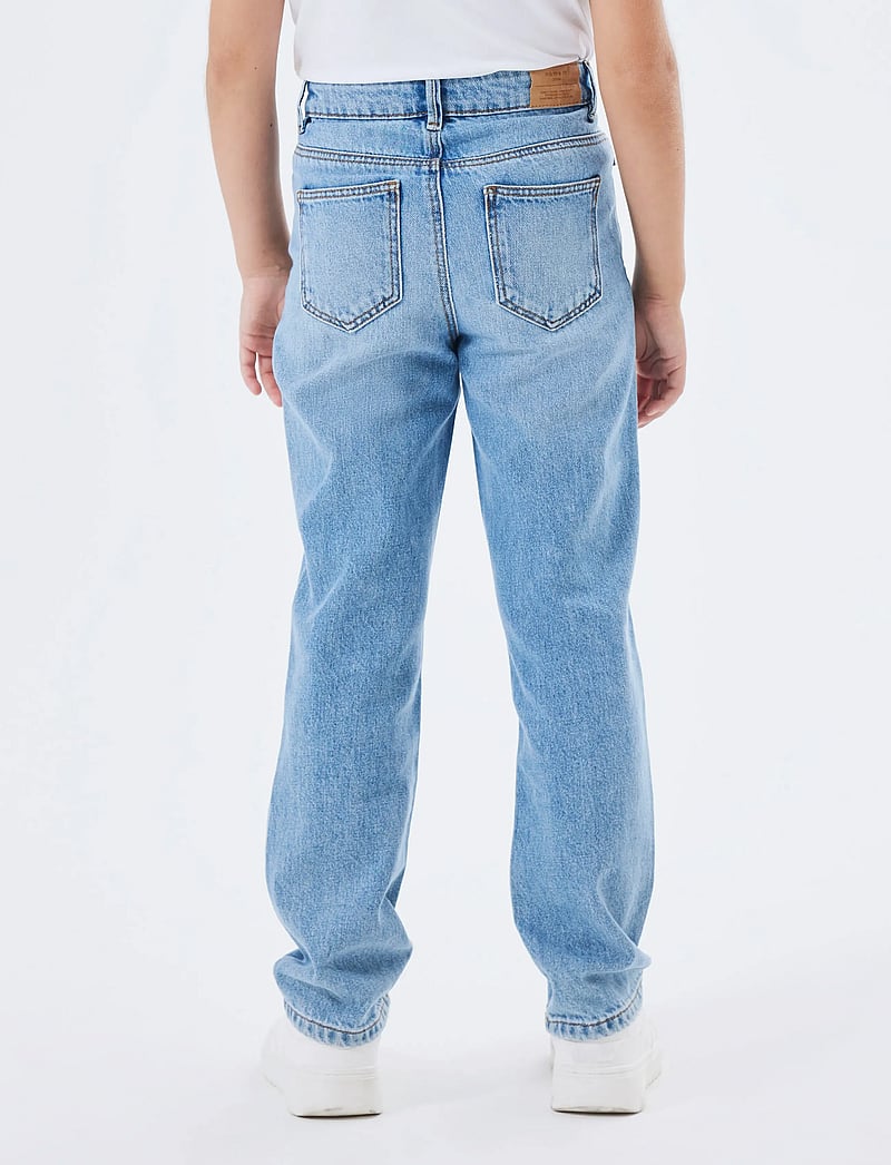 name it - NKFROSE STRAIGHT HW JEANS 9222-BE NOOS - regular jeans - medium blue denim - 3