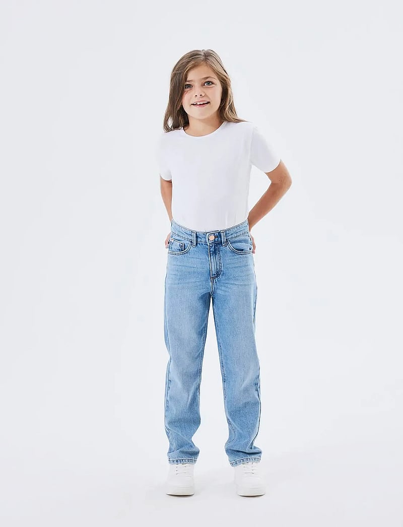 name it - NKFROSE HW STRAIGHT JEANS 9222-BE NOOS - regular jeans - medium blue denim - 3