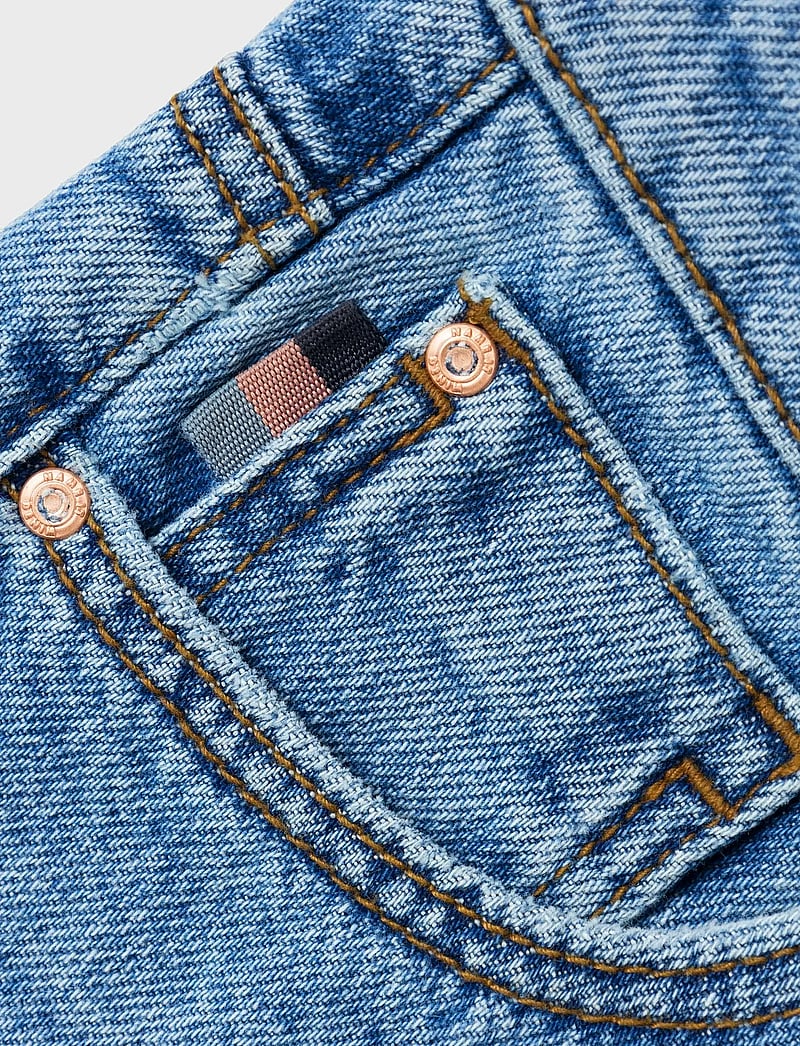 name it - NKFROSE STRAIGHT HW JEANS 9222-BE NOOS - regular jeans - medium blue denim - 5