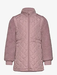 name it - NMFMEMBER QUILT JACKET TB - quilted jackets - deauville mauve - 0