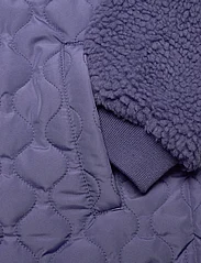 name it - NKFMEMBER LONG QUILT JACKET TB - quilted jakker - blue ice - 3